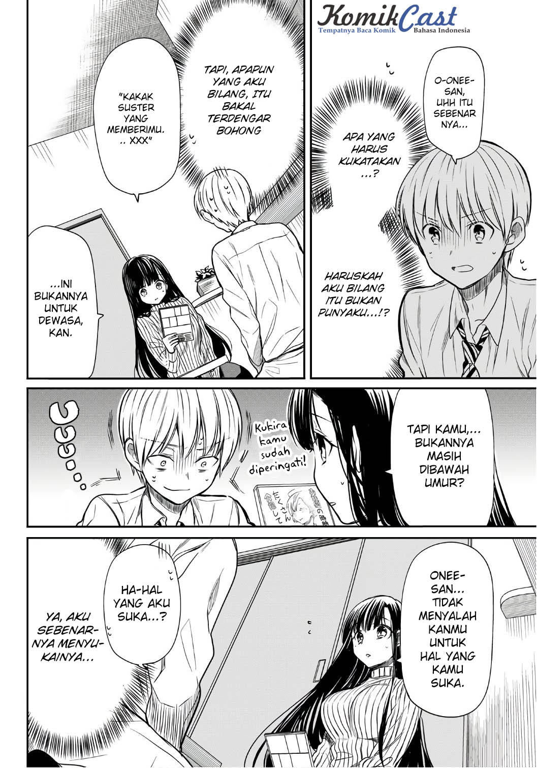 Danshi Koukousei wo Yashinaitai Oneesan no Hanashi Chapter 23 - halaman 4