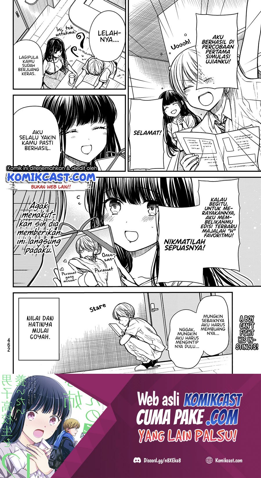 Danshi Koukousei wo Yashinaitai Oneesan no Hanashi Chapter 240 - halaman 5