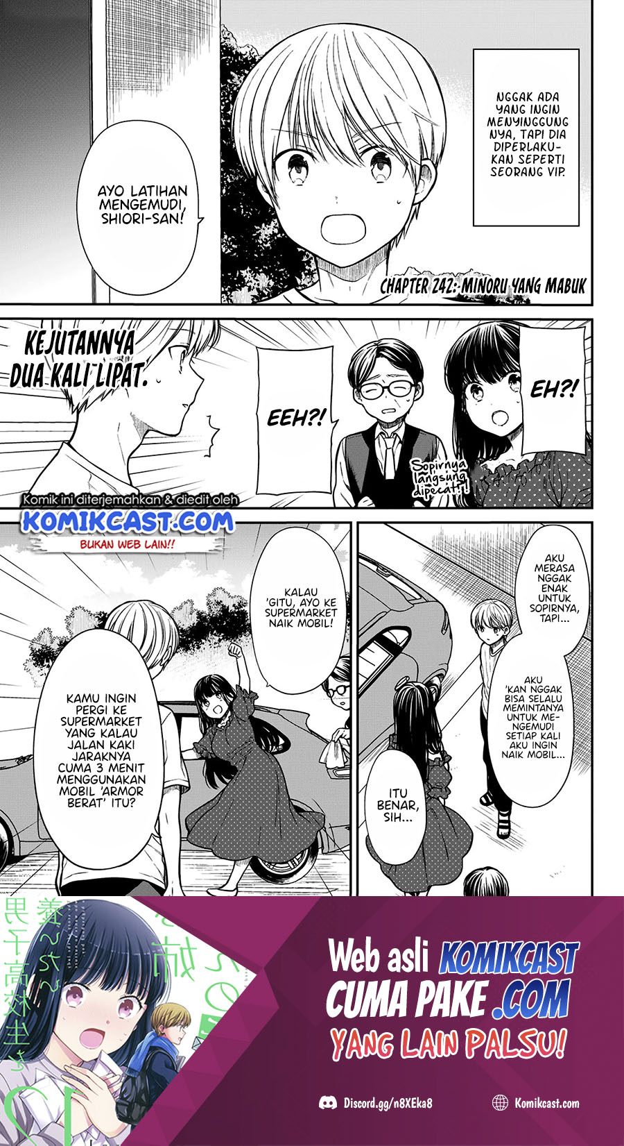 Danshi Koukousei wo Yashinaitai Oneesan no Hanashi Chapter 242 - halaman 2