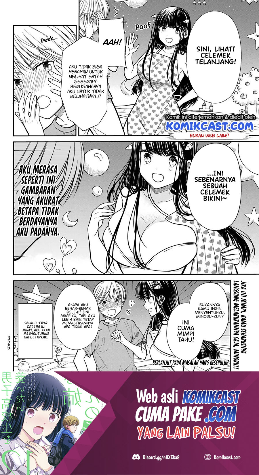 Danshi Koukousei wo Yashinaitai Oneesan no Hanashi Chapter 259 - halaman 9
