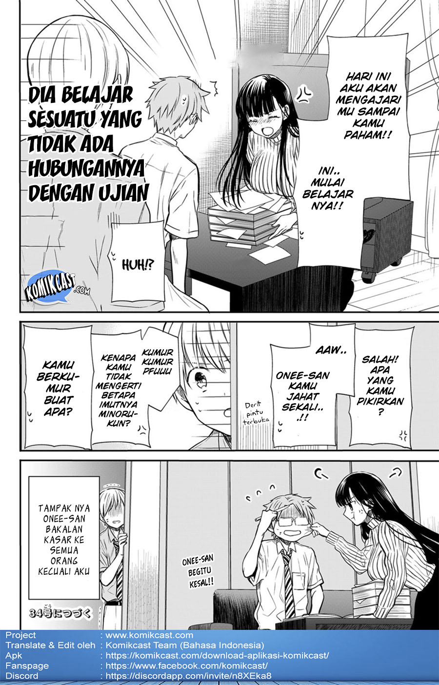 Danshi Koukousei wo Yashinaitai Oneesan no Hanashi Chapter 30 - halaman 6
