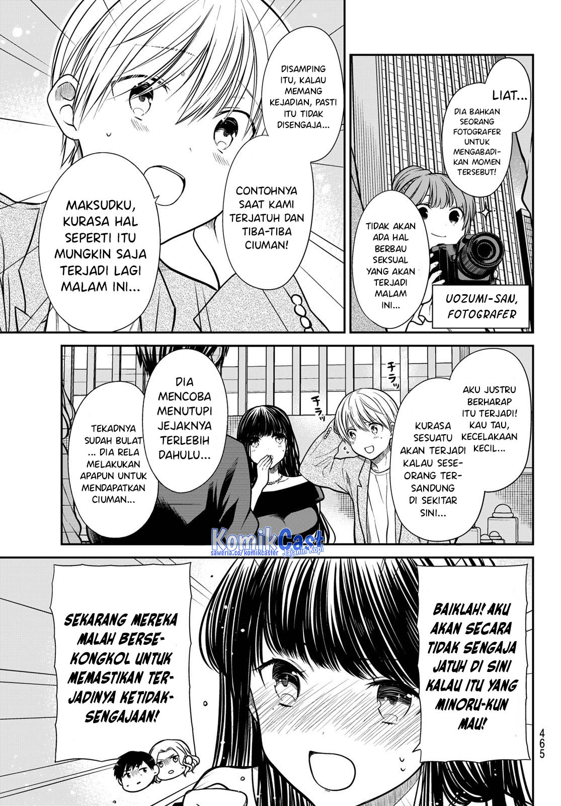 Danshi Koukousei wo Yashinaitai Oneesan no Hanashi Chapter 309 - halaman 4