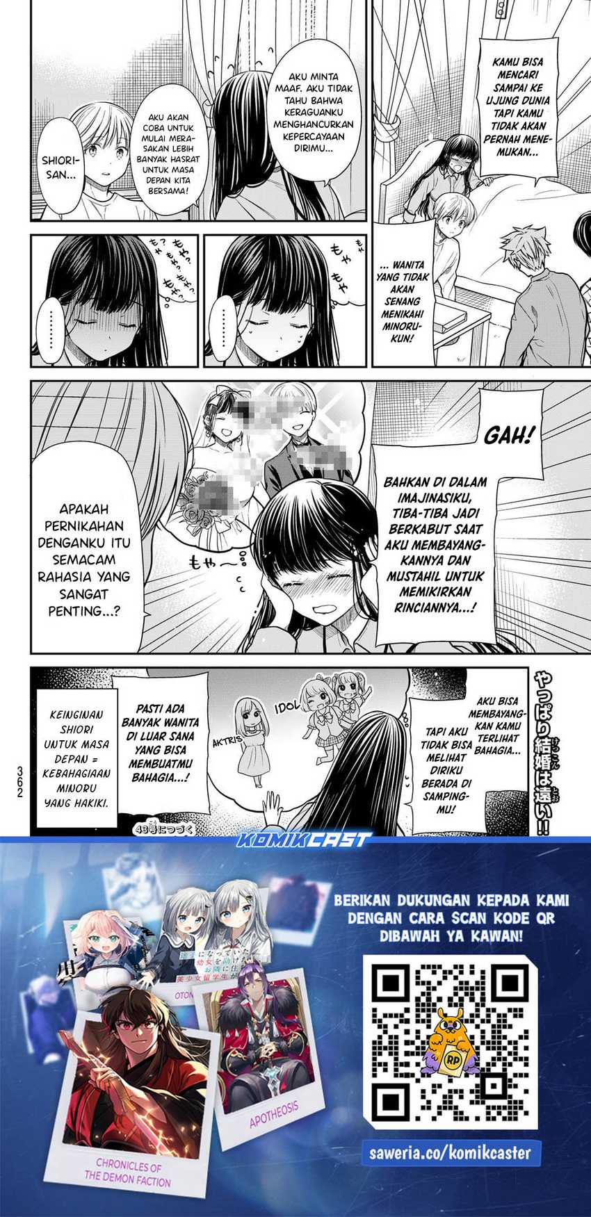 Danshi Koukousei wo Yashinaitai Oneesan no Hanashi Chapter 314 - halaman 5