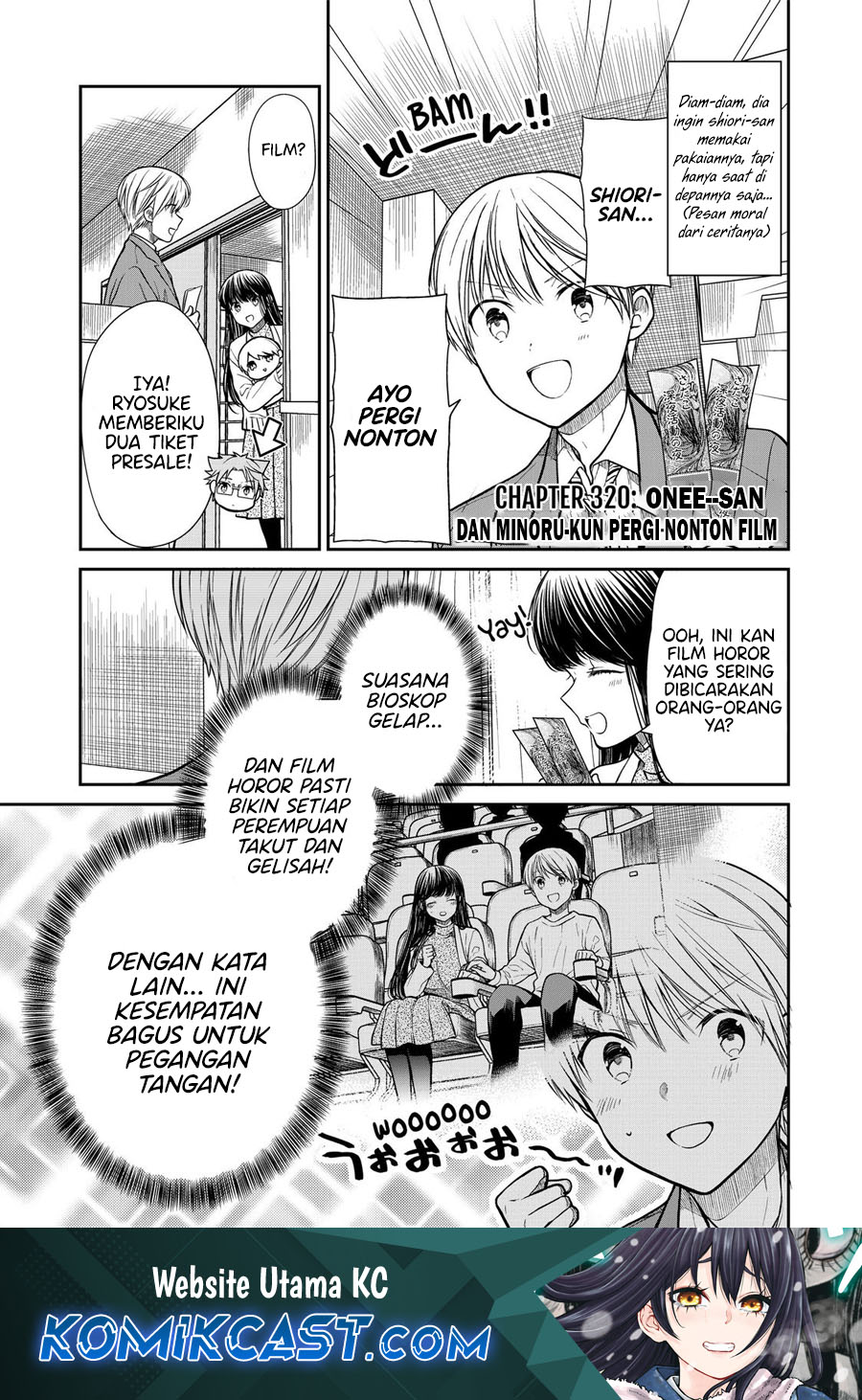 Danshi Koukousei wo Yashinaitai Oneesan no Hanashi Chapter 320 - halaman 2