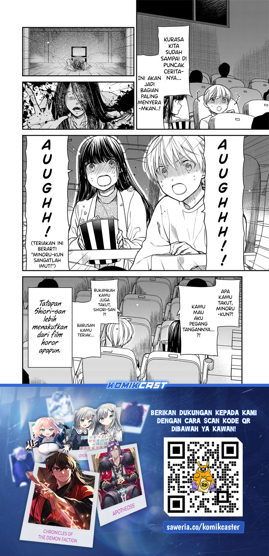Danshi Koukousei wo Yashinaitai Oneesan no Hanashi Chapter 320 - halaman 5