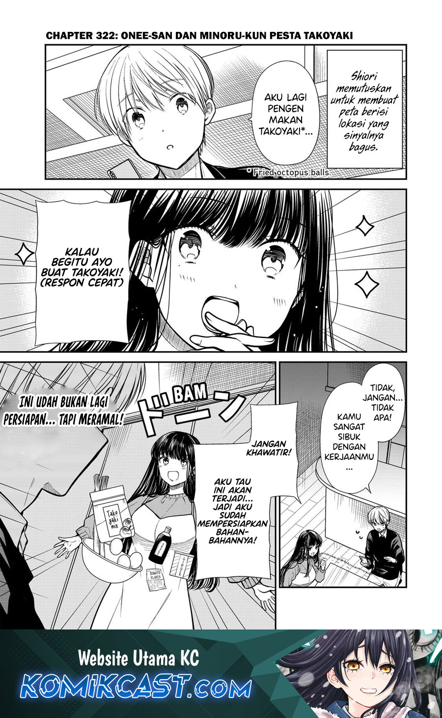 Danshi Koukousei wo Yashinaitai Oneesan no Hanashi Chapter 322 - halaman 2