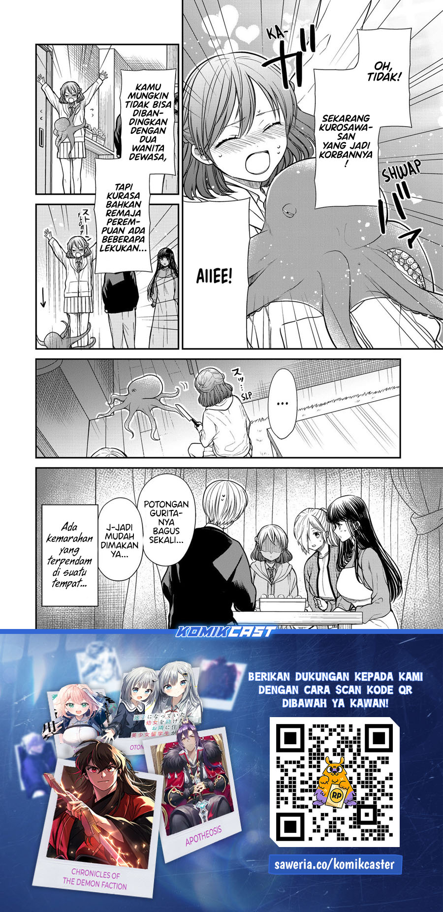 Danshi Koukousei wo Yashinaitai Oneesan no Hanashi Chapter 322 - halaman 5