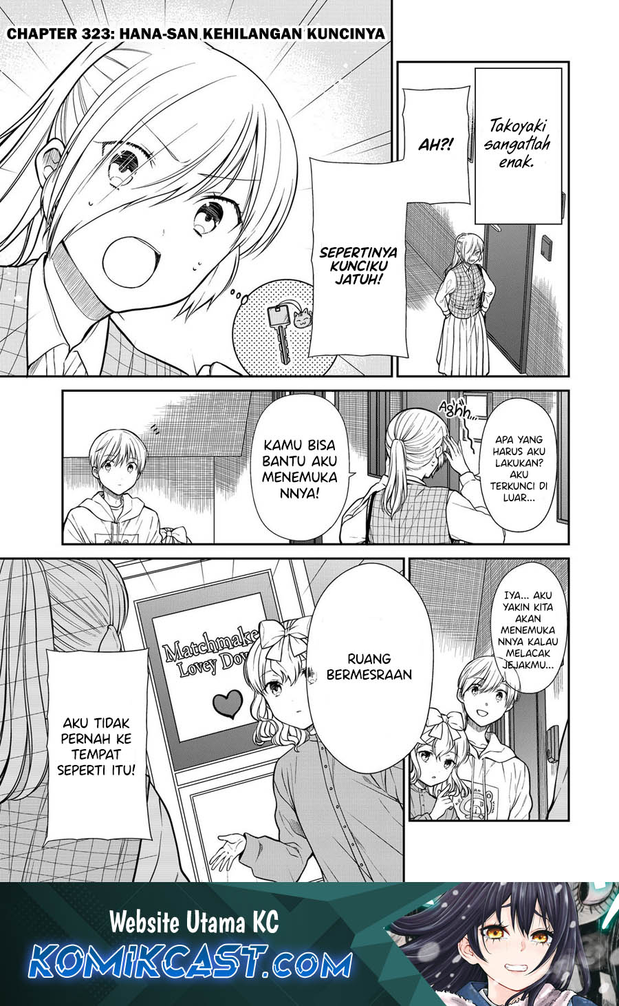 Danshi Koukousei wo Yashinaitai Oneesan no Hanashi Chapter 323 - halaman 2