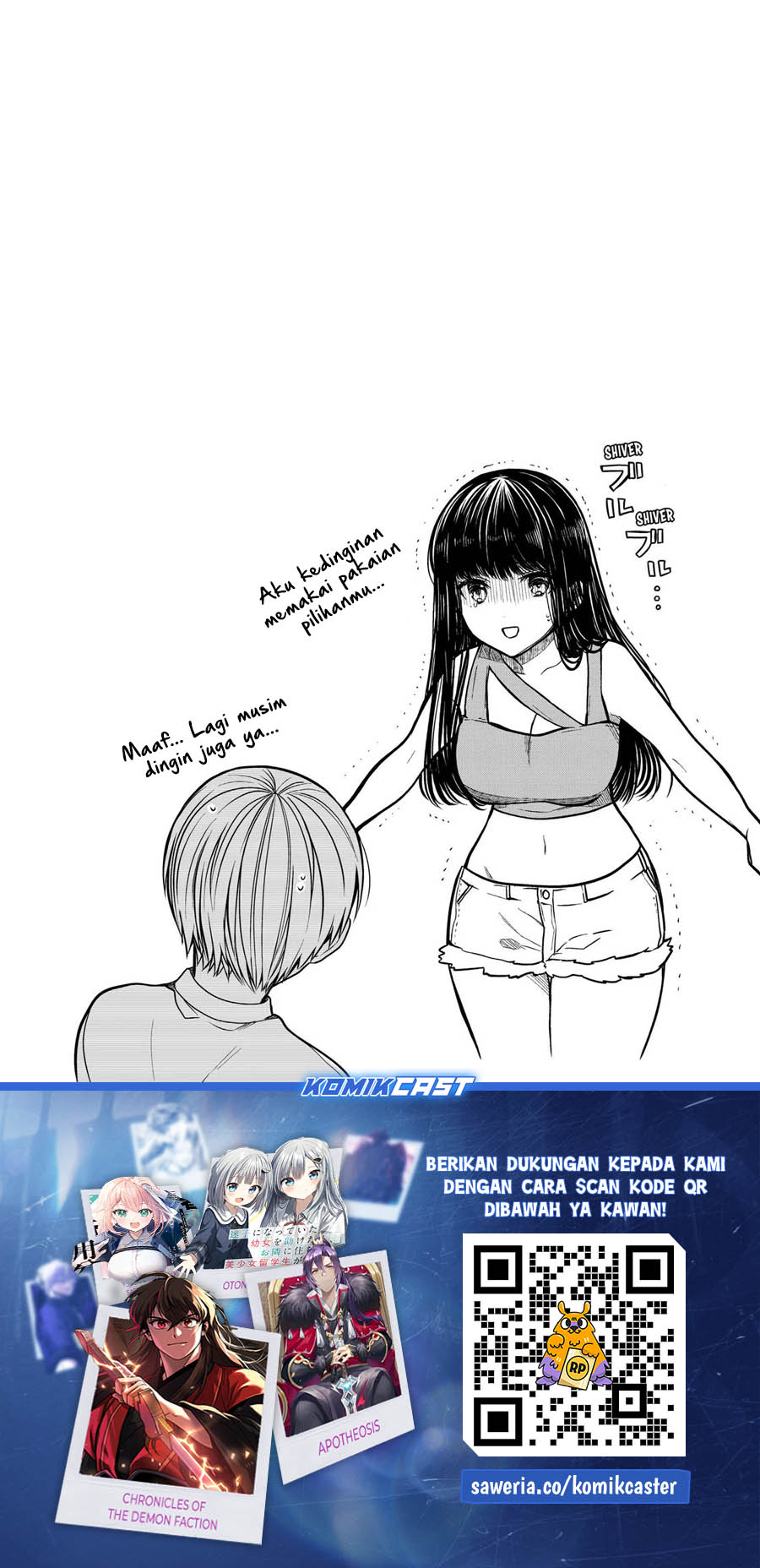 Danshi Koukousei wo Yashinaitai Oneesan no Hanashi Chapter 323 - halaman 6