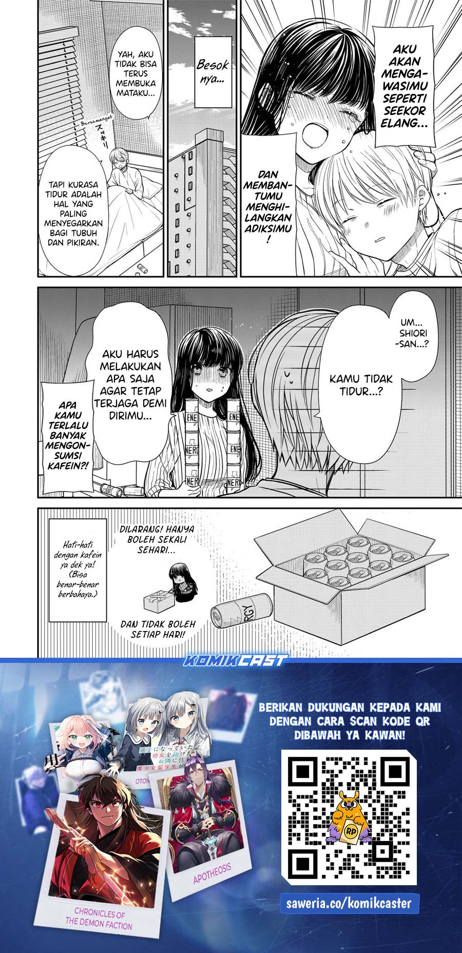 Danshi Koukousei wo Yashinaitai Oneesan no Hanashi Chapter 324 - halaman 5