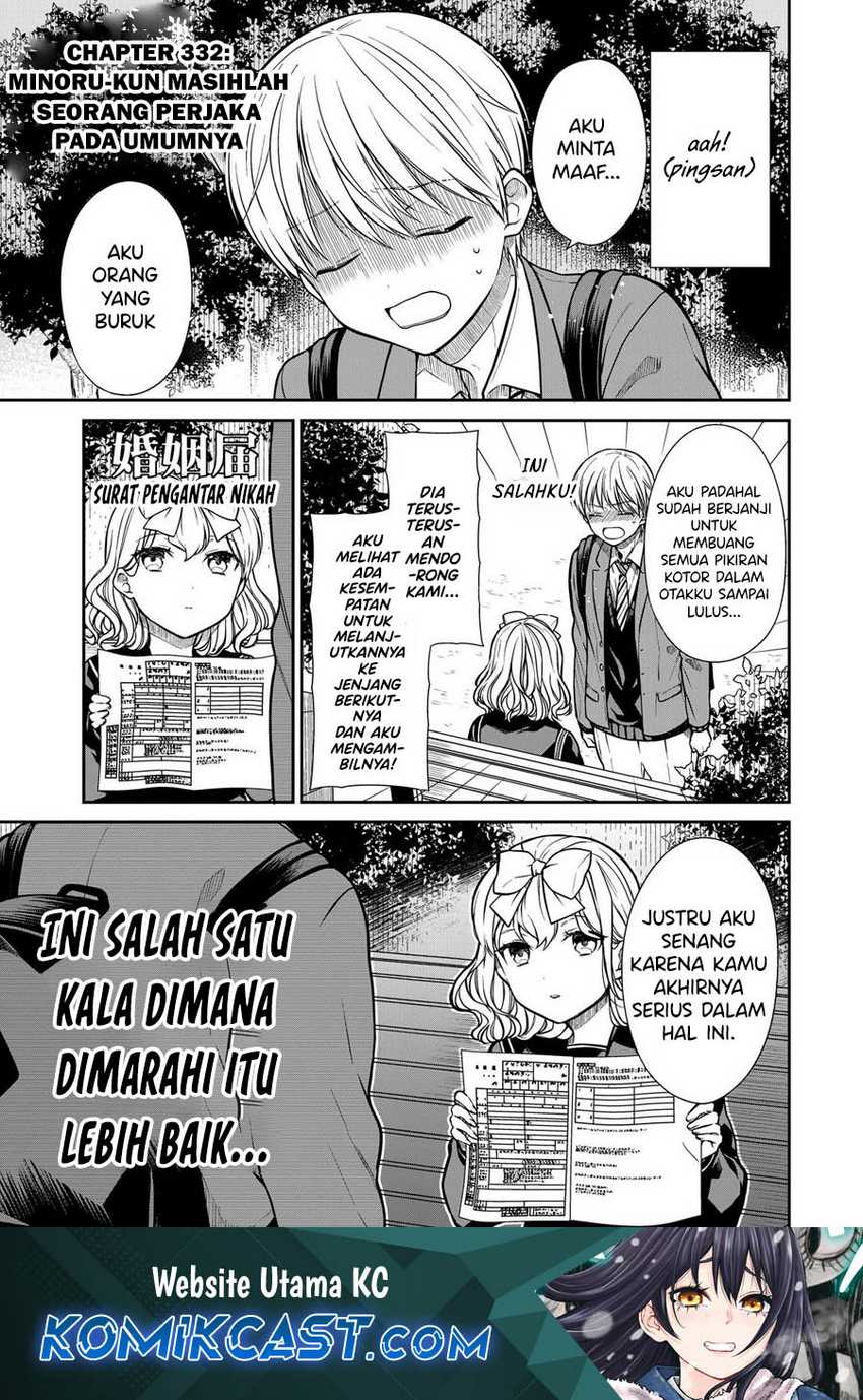 Danshi Koukousei wo Yashinaitai Oneesan no Hanashi Chapter 332 - halaman 2