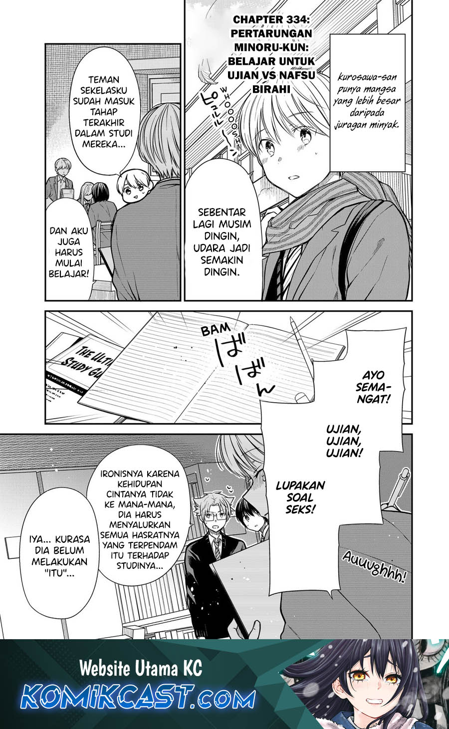 Danshi Koukousei wo Yashinaitai Oneesan no Hanashi Chapter 334 - halaman 2