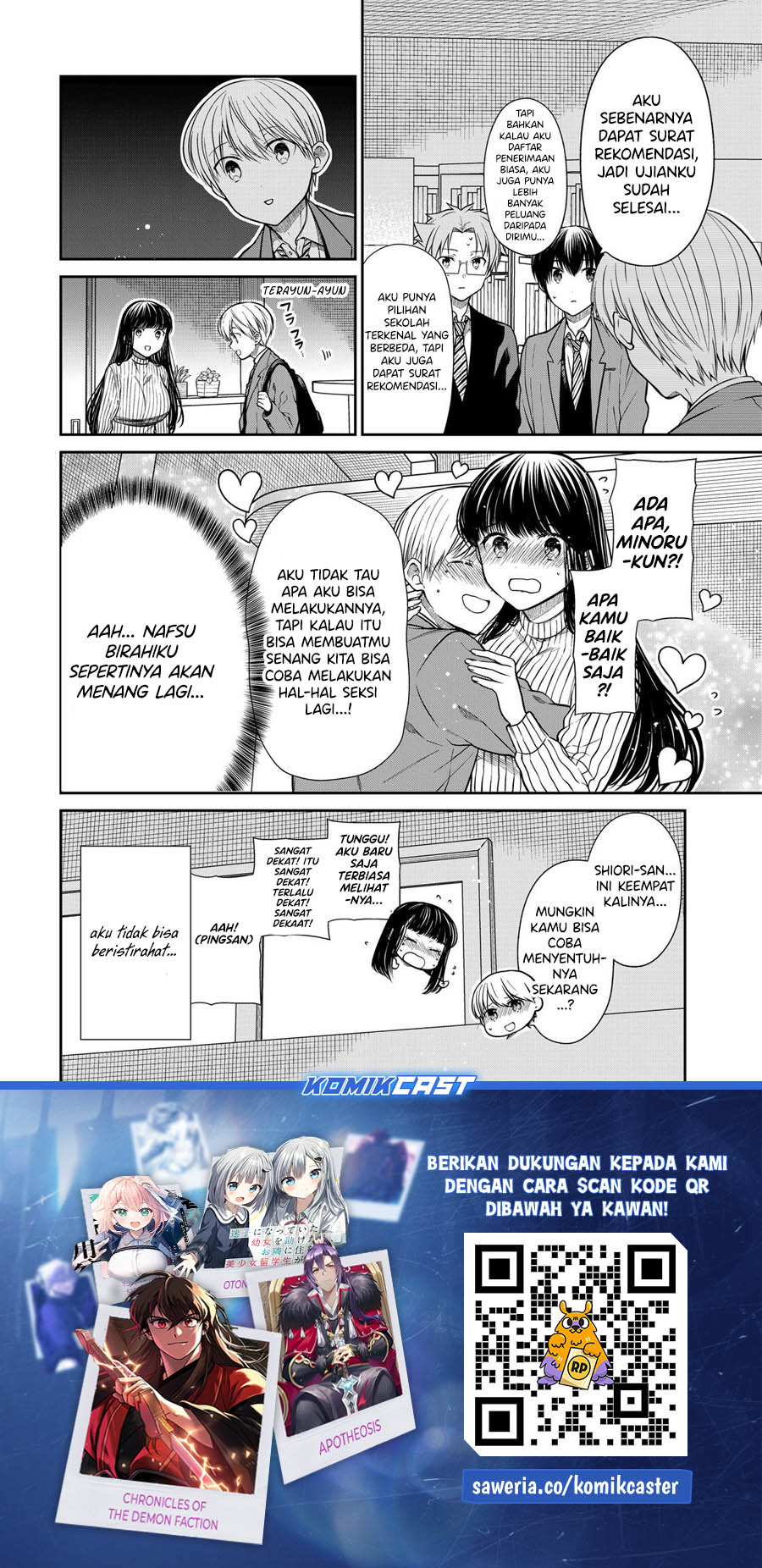 Danshi Koukousei wo Yashinaitai Oneesan no Hanashi Chapter 334 - halaman 5