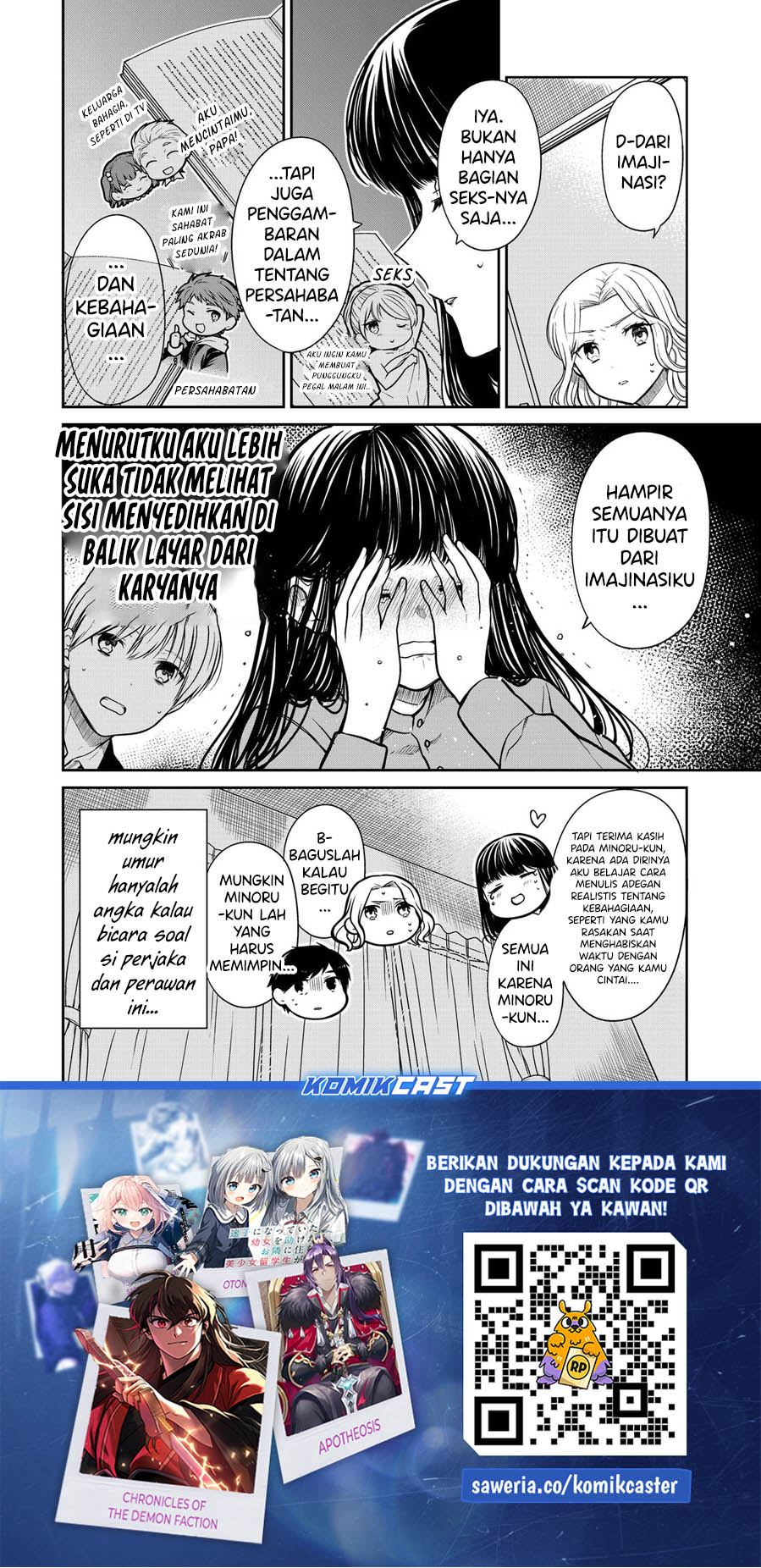 Danshi Koukousei wo Yashinaitai Oneesan no Hanashi Chapter 336 - halaman 5