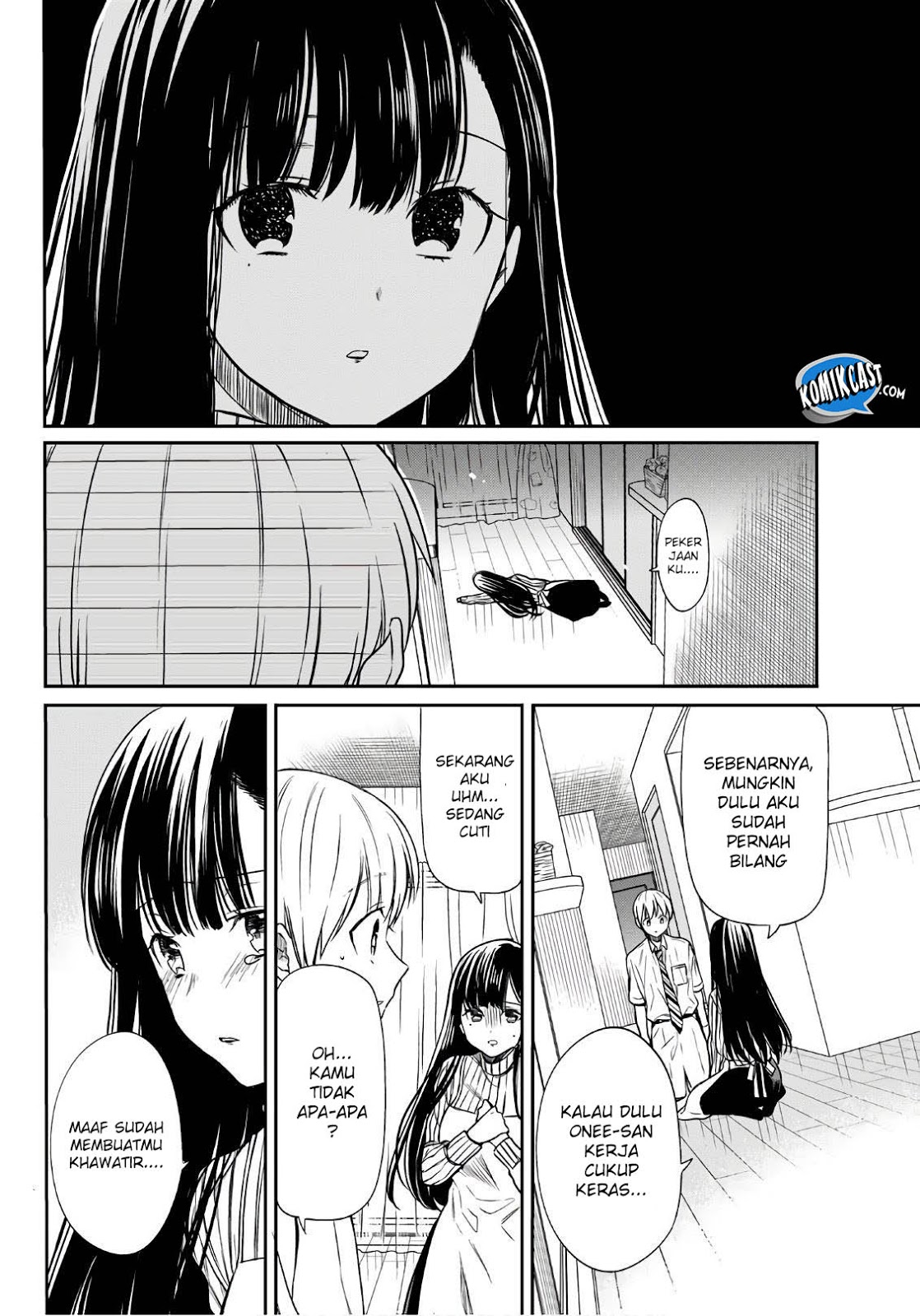 Danshi Koukousei wo Yashinaitai Oneesan no Hanashi Chapter 34 - halaman 4