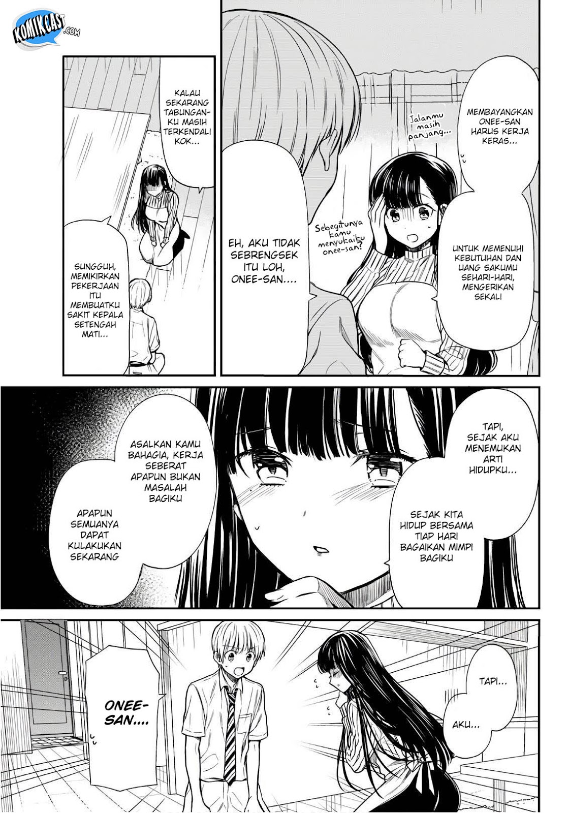Danshi Koukousei wo Yashinaitai Oneesan no Hanashi Chapter 34 - halaman 5
