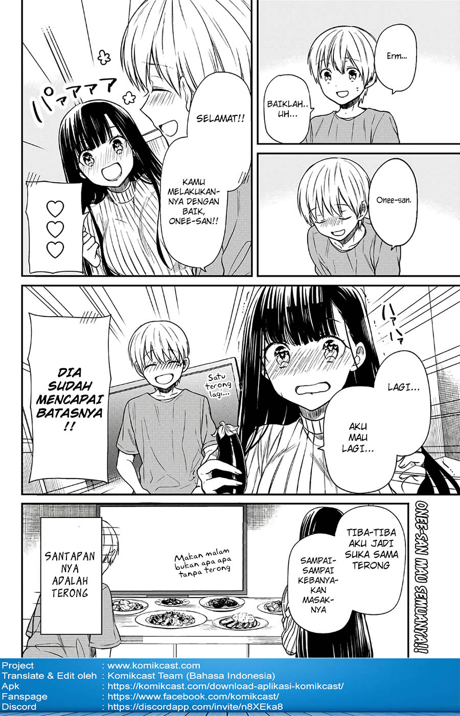 Danshi Koukousei wo Yashinaitai Oneesan no Hanashi Chapter 35 - halaman 6