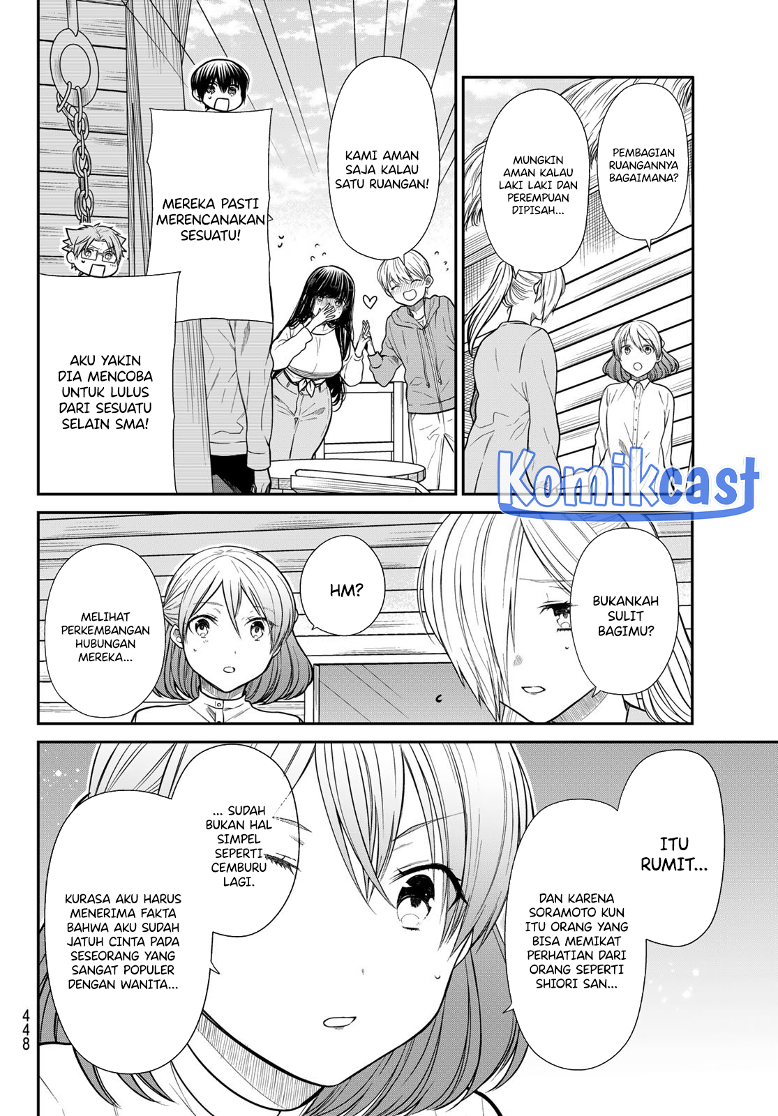 Danshi Koukousei wo Yashinaitai Oneesan no Hanashi Chapter 352 - halaman 2