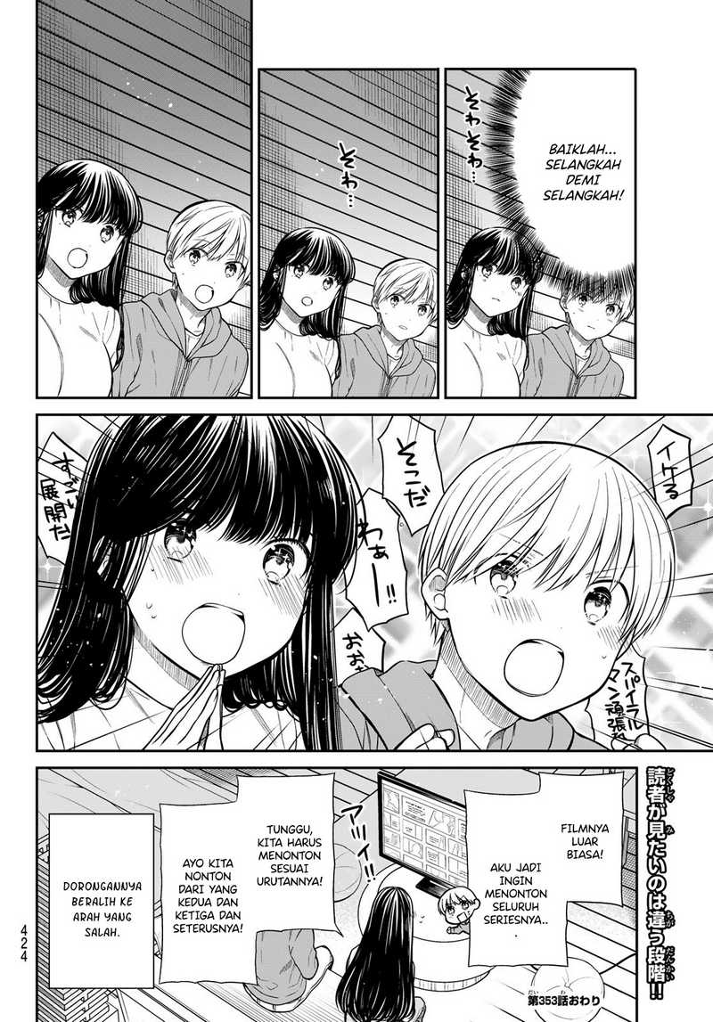 Danshi Koukousei wo Yashinaitai Oneesan no Hanashi Chapter 353 - halaman 5