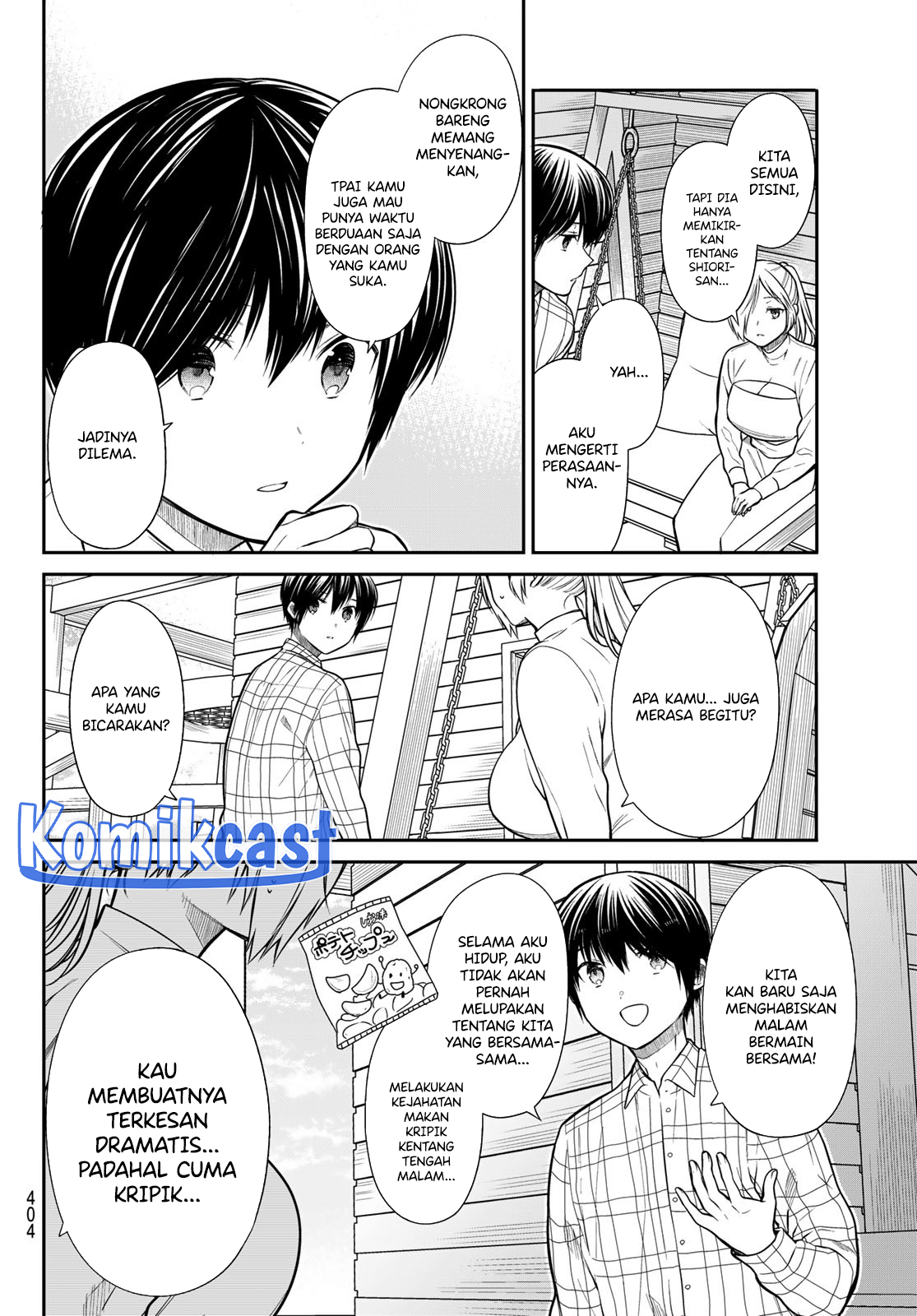 Danshi Koukousei wo Yashinaitai Oneesan no Hanashi Chapter 355 - halaman 3