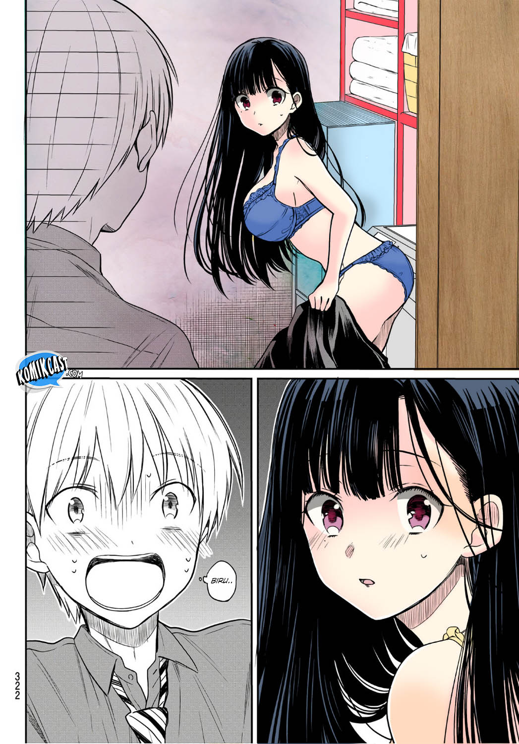 Danshi Koukousei wo Yashinaitai Oneesan no Hanashi Chapter 36 - halaman 4