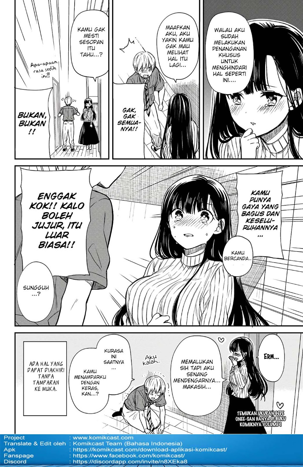 Danshi Koukousei wo Yashinaitai Oneesan no Hanashi Chapter 36 - halaman 6