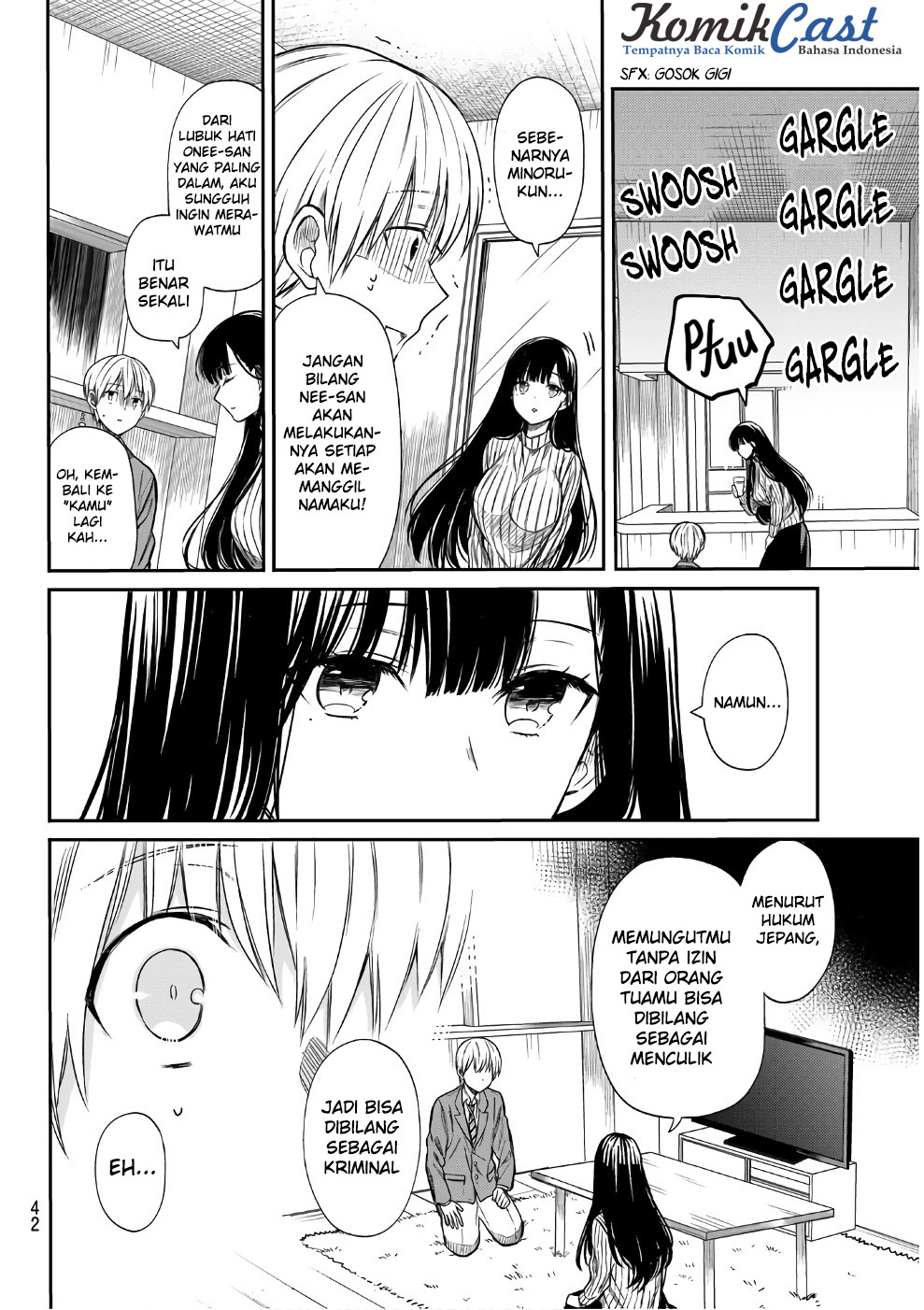 Danshi Koukousei wo Yashinaitai Oneesan no Hanashi Chapter 4 - halaman 3