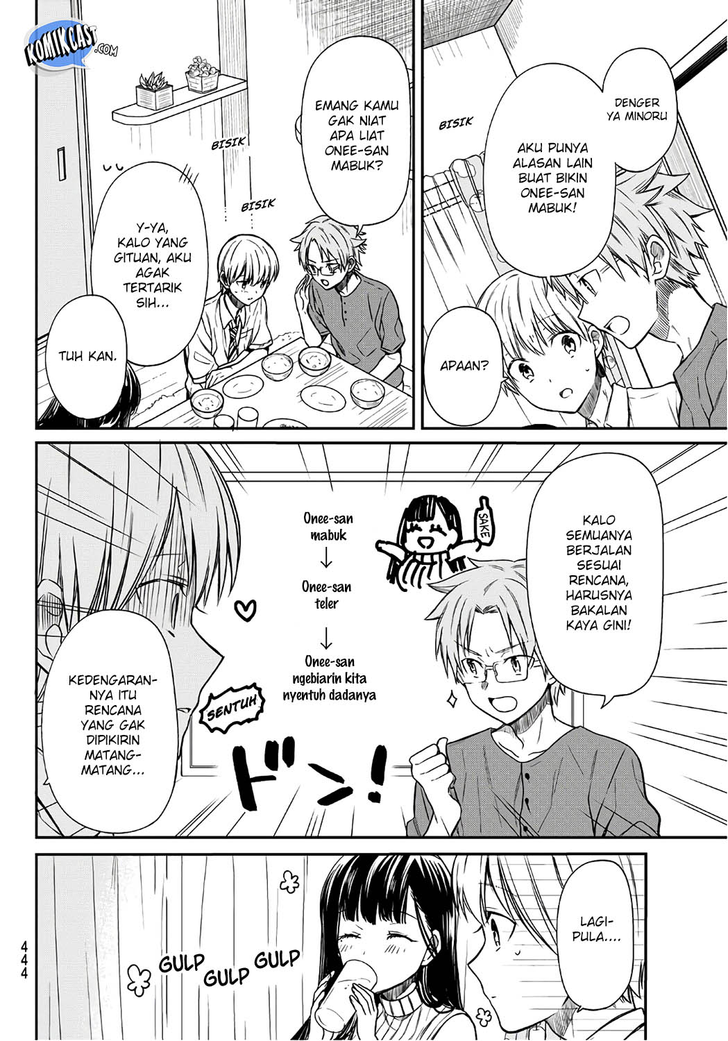 Danshi Koukousei wo Yashinaitai Oneesan no Hanashi Chapter 41 - halaman 4