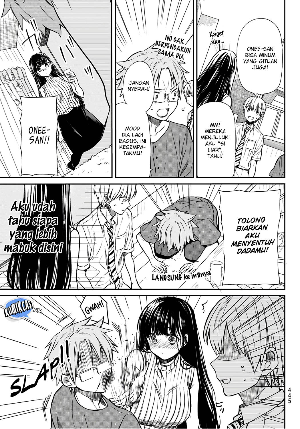 Danshi Koukousei wo Yashinaitai Oneesan no Hanashi Chapter 41 - halaman 5