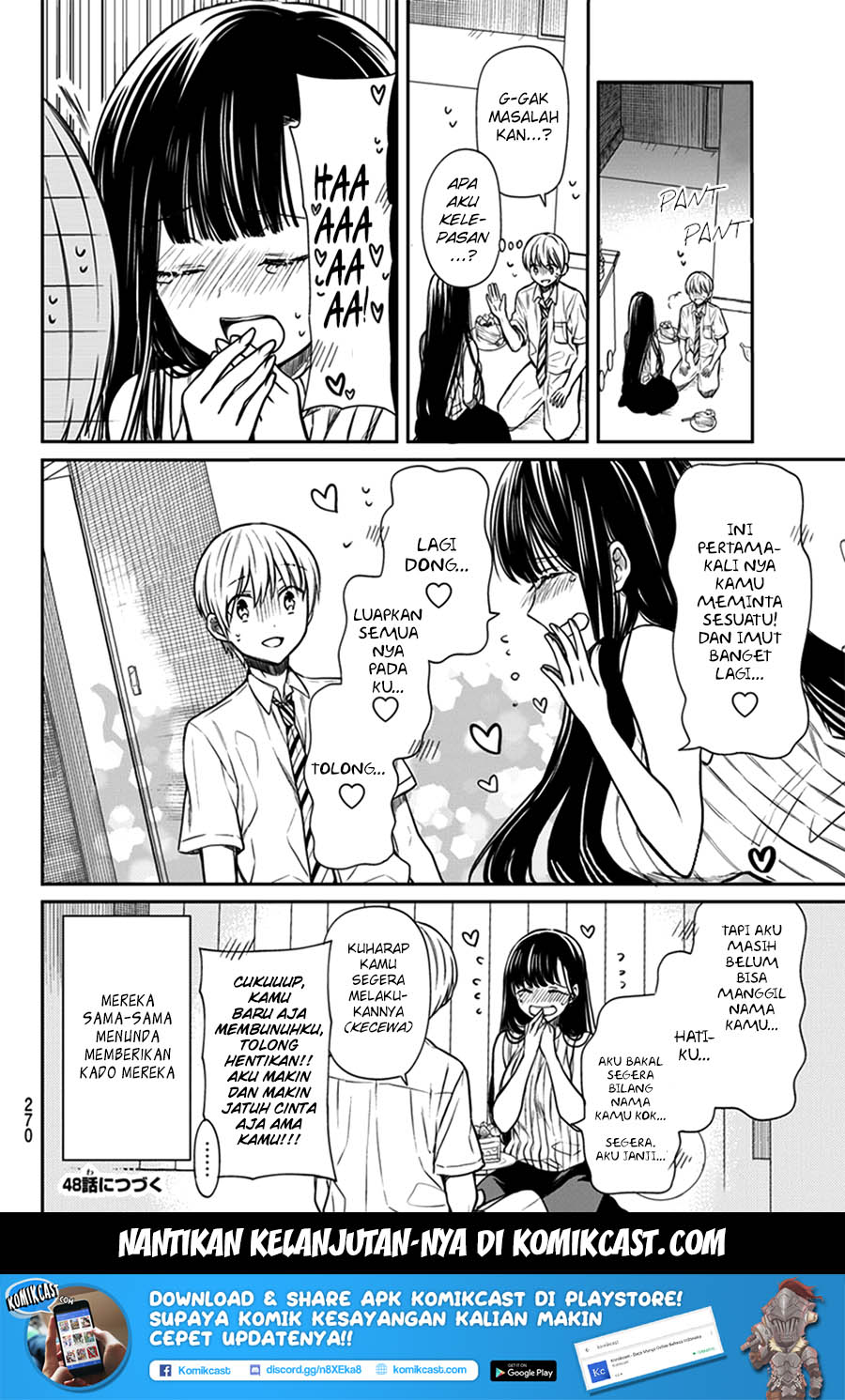 Danshi Koukousei wo Yashinaitai Oneesan no Hanashi Chapter 47 - halaman 6
