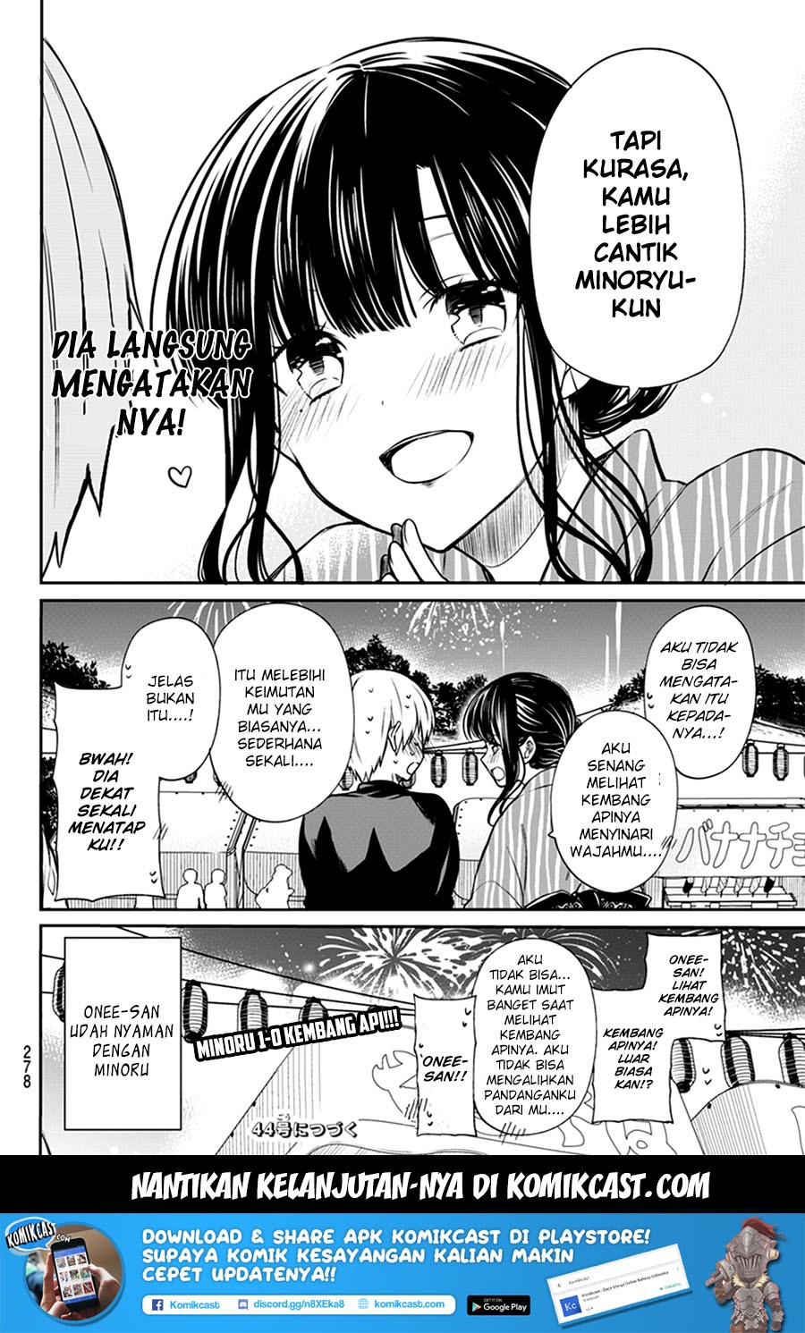 Danshi Koukousei wo Yashinaitai Oneesan no Hanashi Chapter 49 - halaman 5