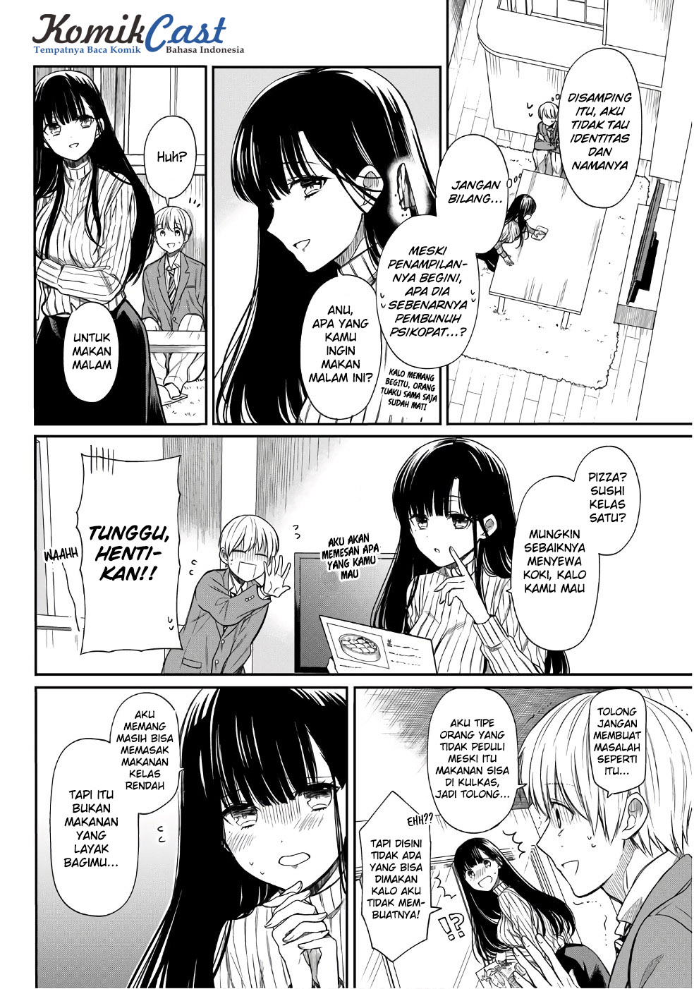Danshi Koukousei wo Yashinaitai Oneesan no Hanashi Chapter 5 - halaman 3