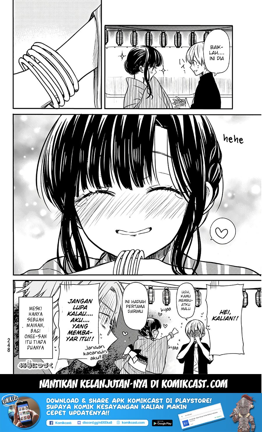 Danshi Koukousei wo Yashinaitai Oneesan no Hanashi Chapter 51 - halaman 5