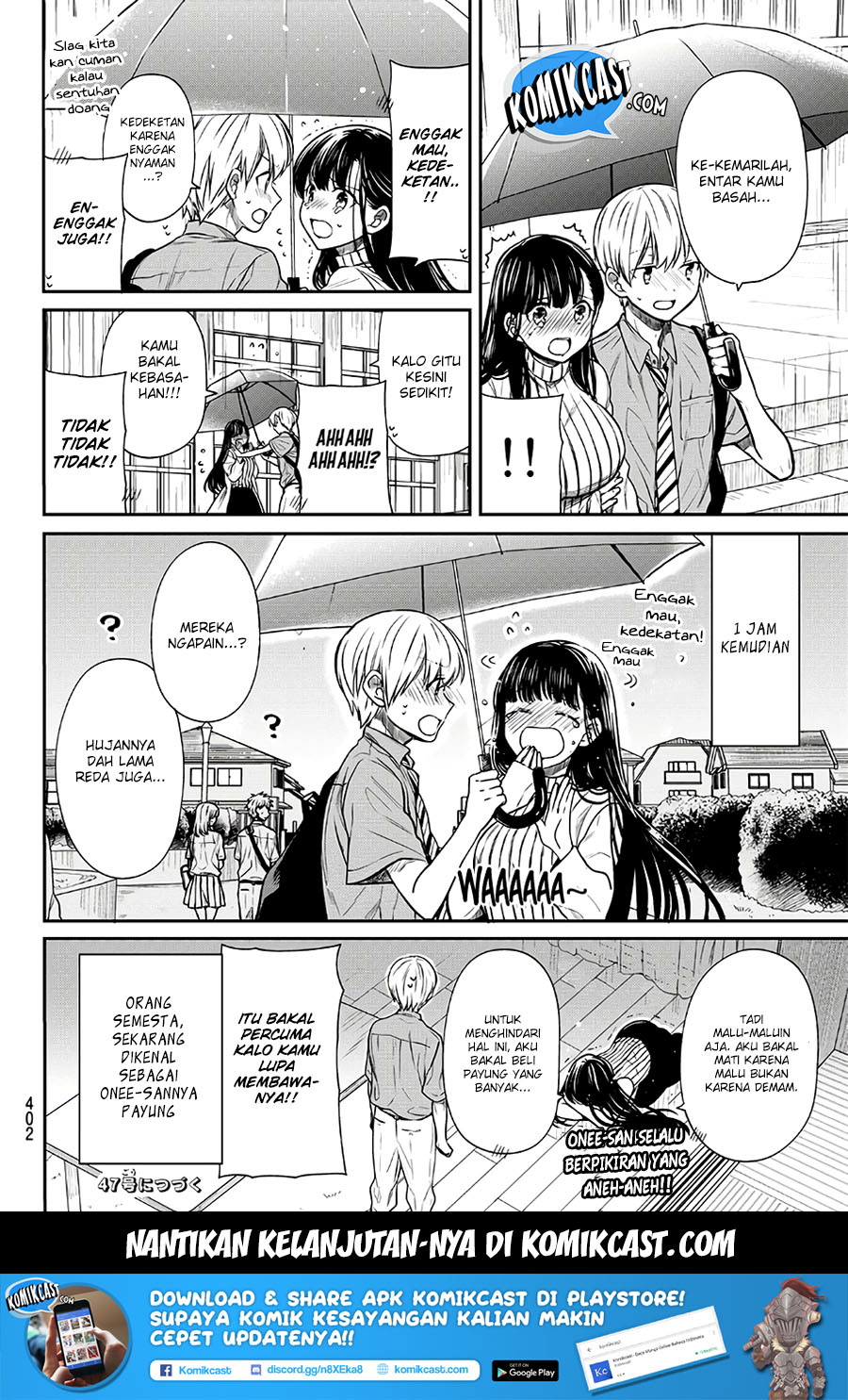 Danshi Koukousei wo Yashinaitai Oneesan no Hanashi Chapter 55 - halaman 5