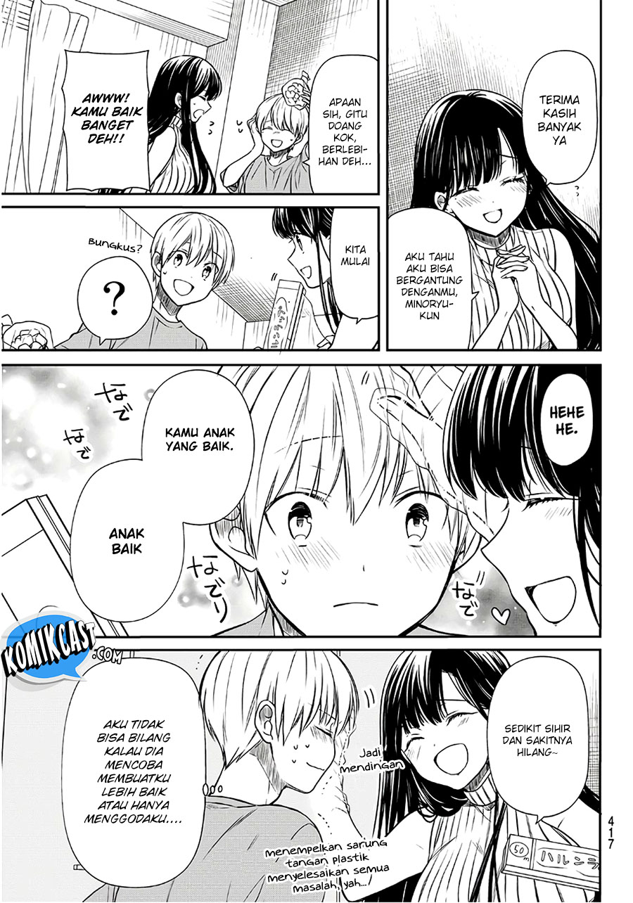 Danshi Koukousei wo Yashinaitai Oneesan no Hanashi Chapter 56 - halaman 4