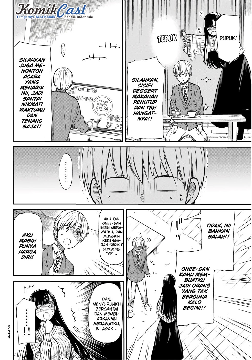 Danshi Koukousei wo Yashinaitai Oneesan no Hanashi Chapter 6 - halaman 3