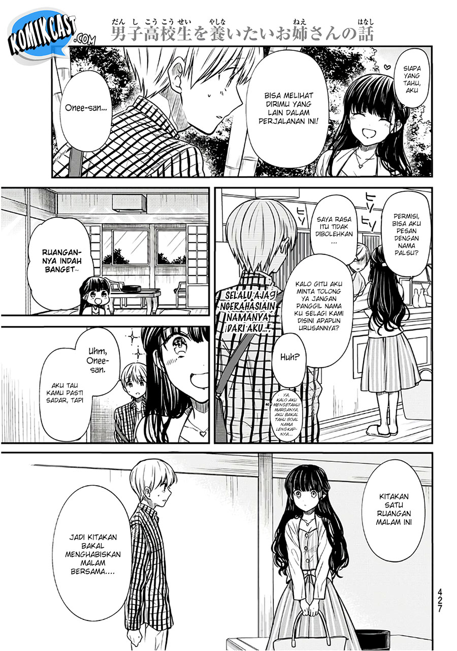 Danshi Koukousei wo Yashinaitai Oneesan no Hanashi Chapter 60 - halaman 4