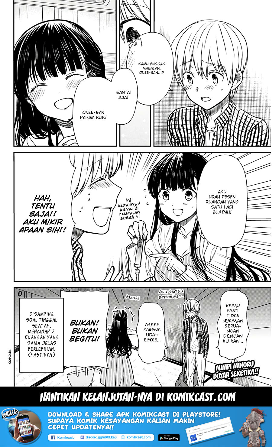 Danshi Koukousei wo Yashinaitai Oneesan no Hanashi Chapter 60 - halaman 5