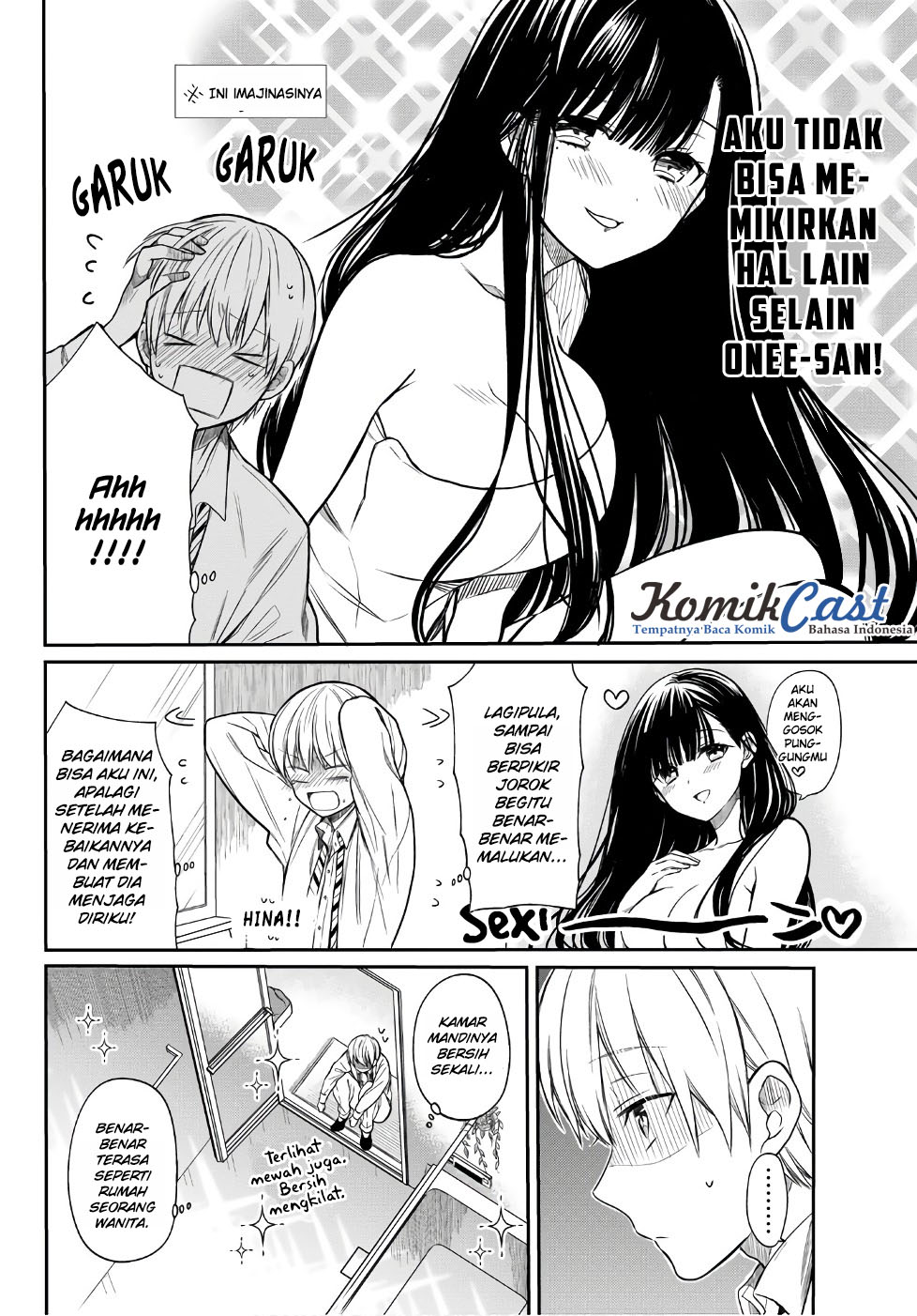 Danshi Koukousei wo Yashinaitai Oneesan no Hanashi Chapter 7 - halaman 3