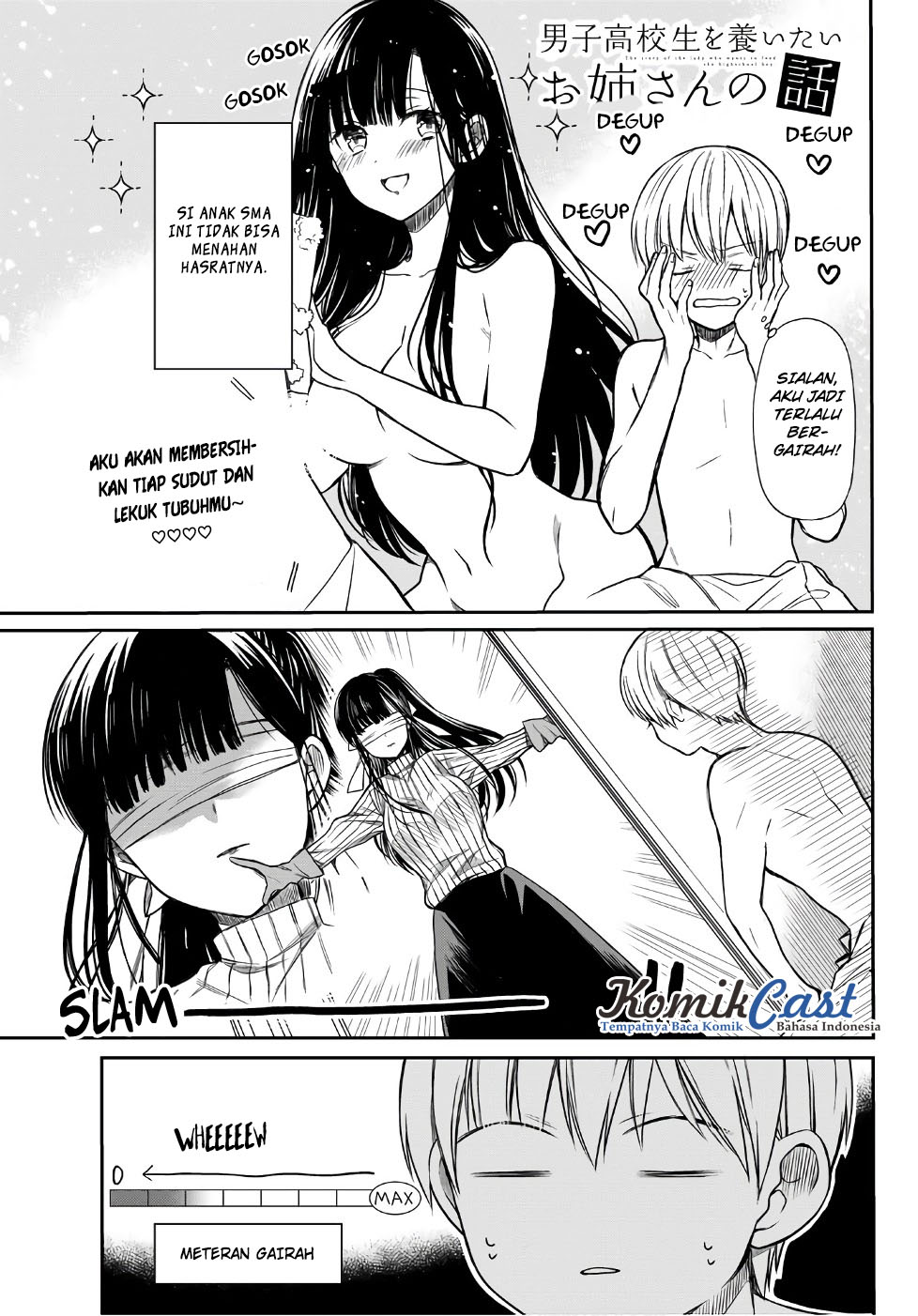 Danshi Koukousei wo Yashinaitai Oneesan no Hanashi Chapter 8 - halaman 2