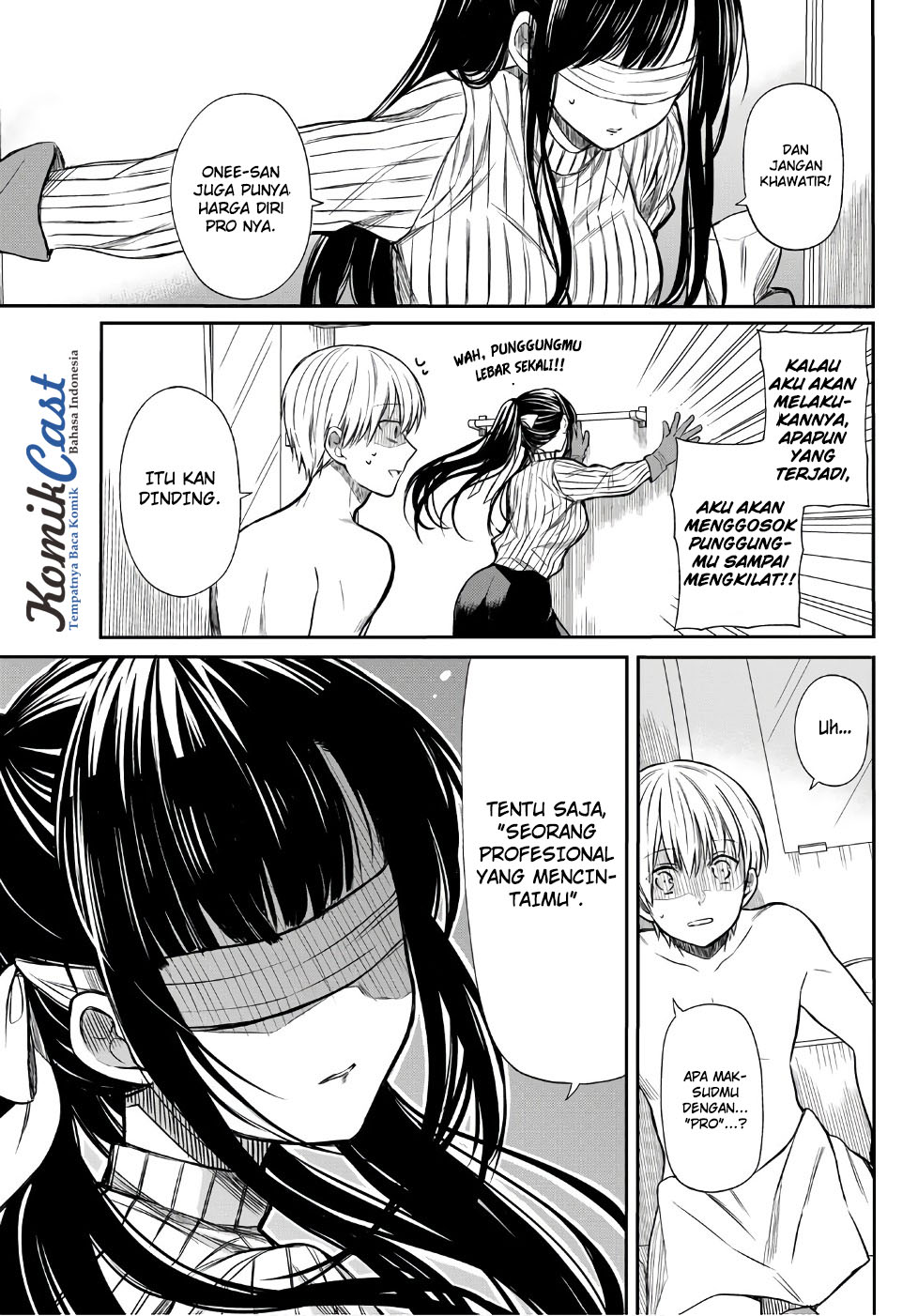 Danshi Koukousei wo Yashinaitai Oneesan no Hanashi Chapter 8 - halaman 4