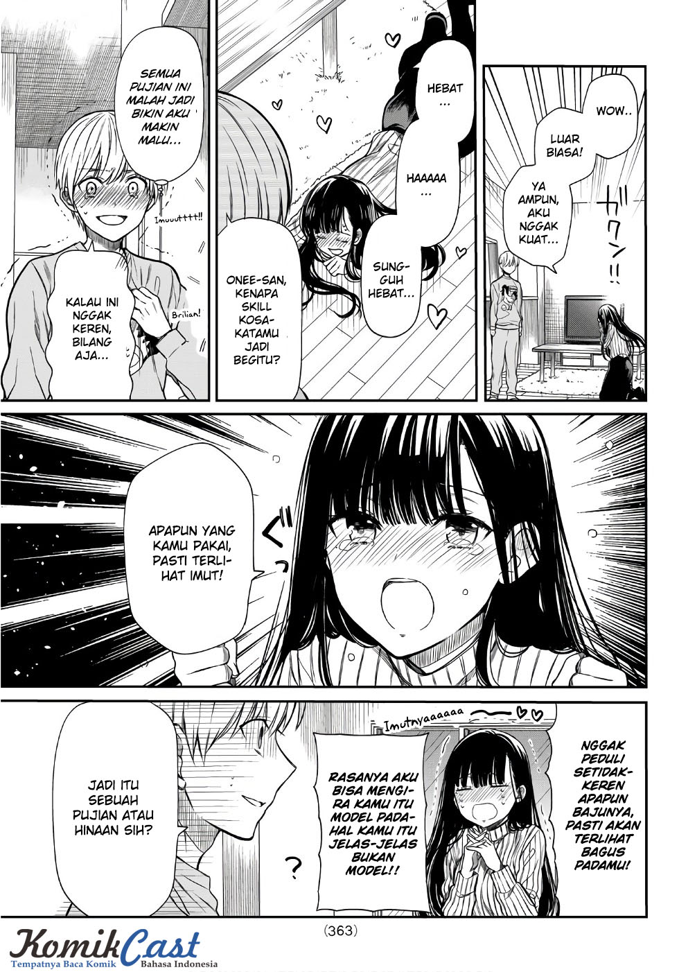 Danshi Koukousei wo Yashinaitai Oneesan no Hanashi Chapter 9 - halaman 4