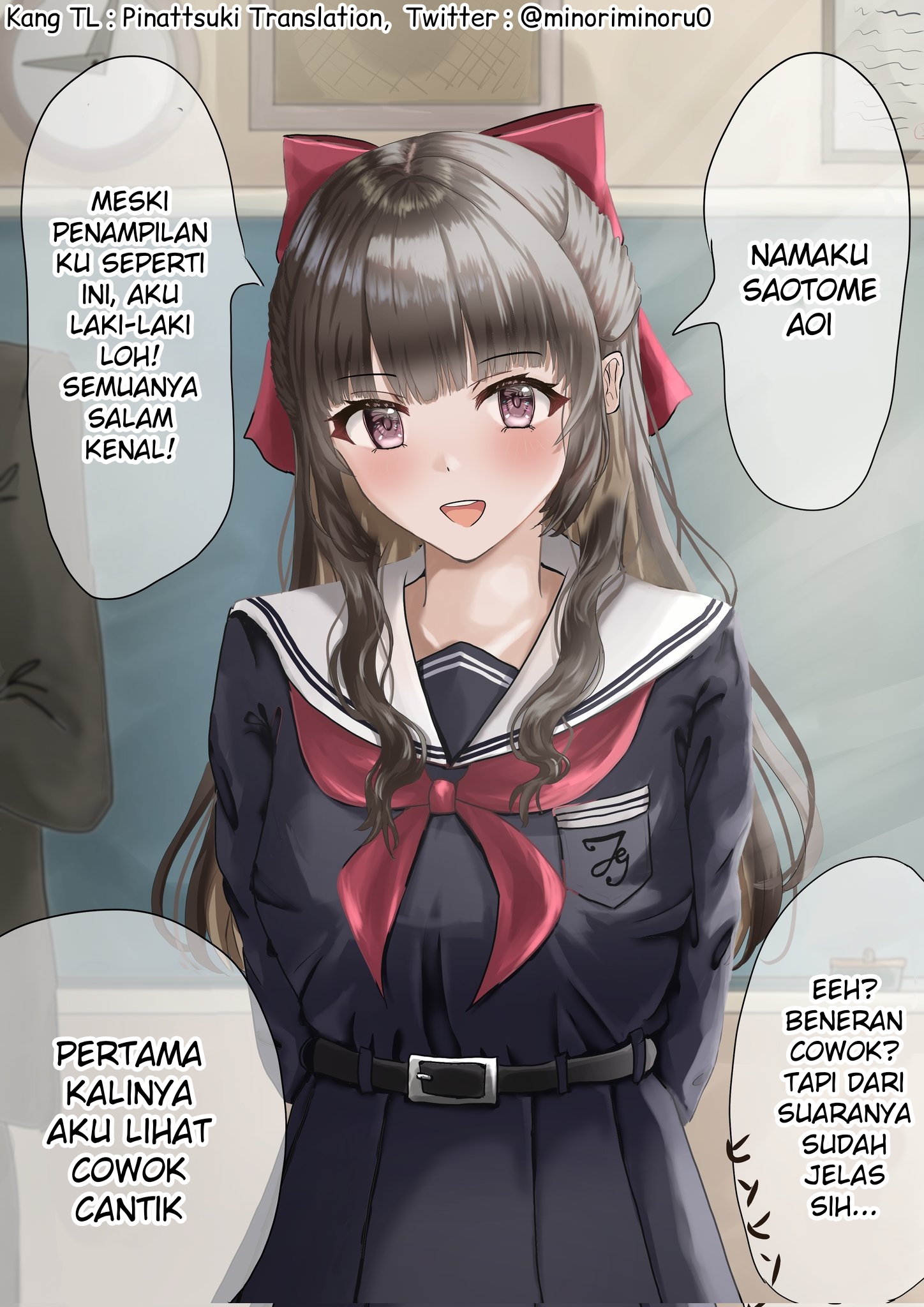 Danshikou no Ojousama ♂ Chapter 2 - halaman 1