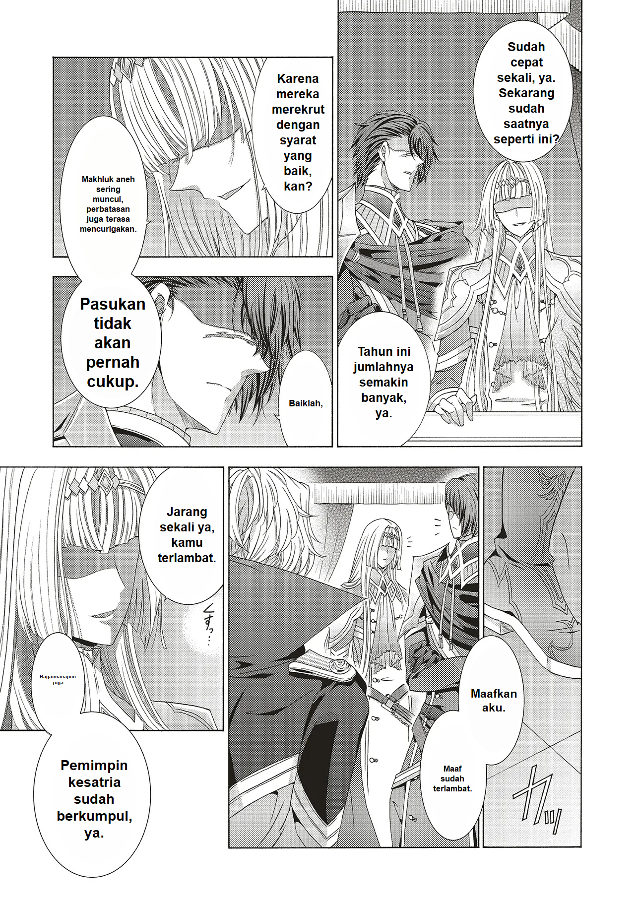 Dansou no Hametsu Seijonanoni Kyuukoku Kishi ga Amayakashite kuru Chapter 1 - halaman 45
