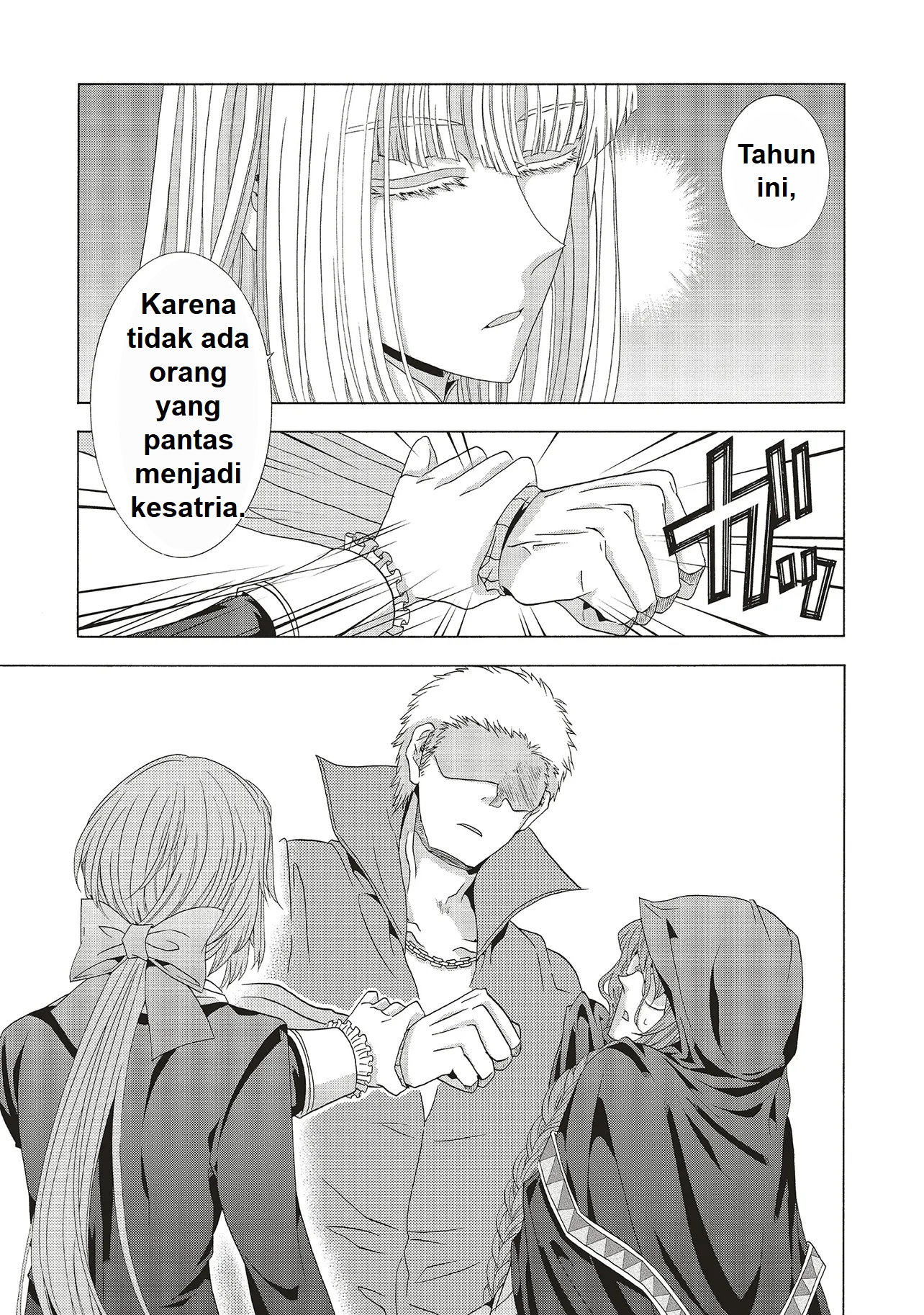 Dansou no Hametsu Seijonanoni Kyuukoku Kishi ga Amayakashite kuru Chapter 1 - halaman 51