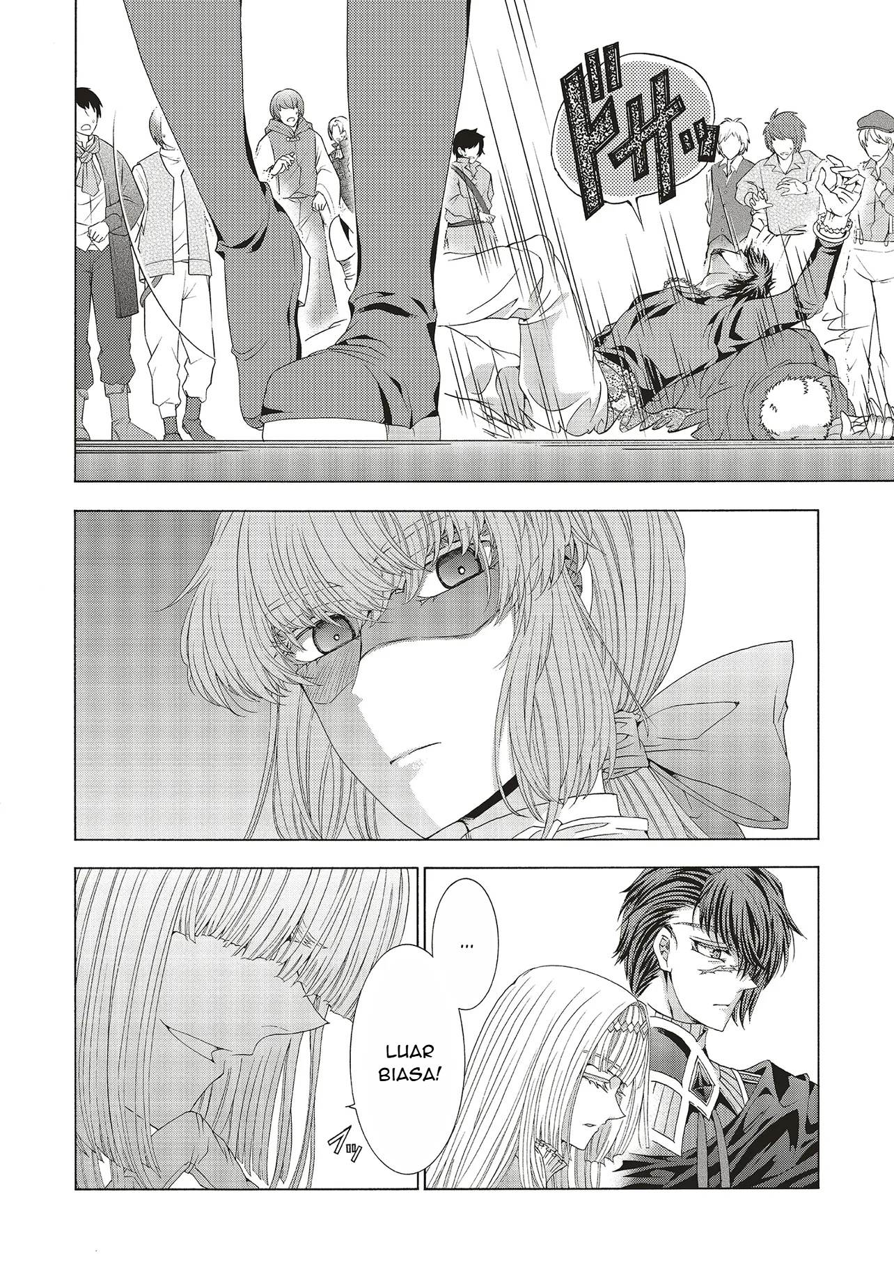 Dansou no Hametsu Seijonanoni Kyuukoku Kishi ga Amayakashite kuru Chapter 2.1 - halaman 10