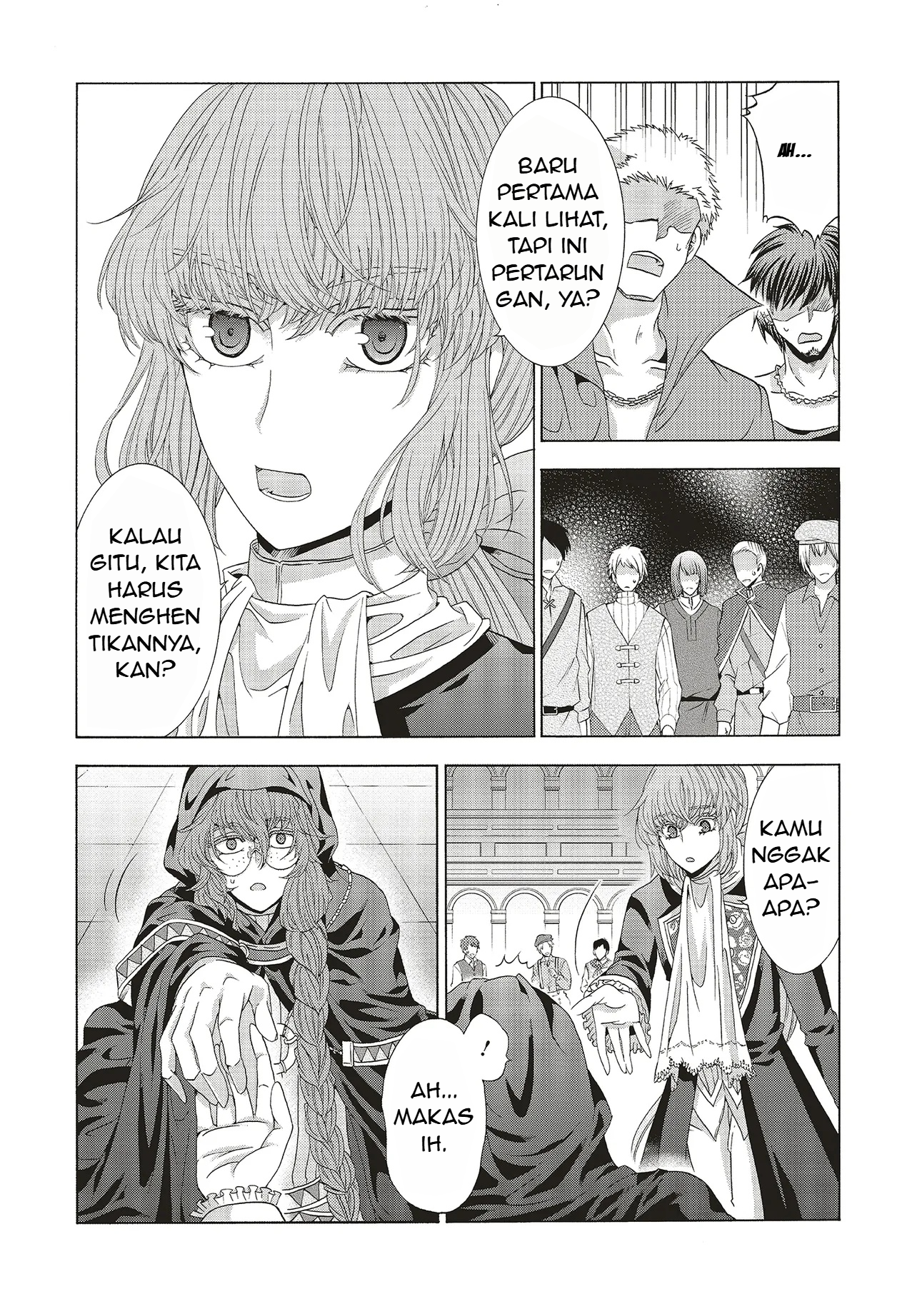 Dansou no Hametsu Seijonanoni Kyuukoku Kishi ga Amayakashite kuru Chapter 2.1 - halaman 2