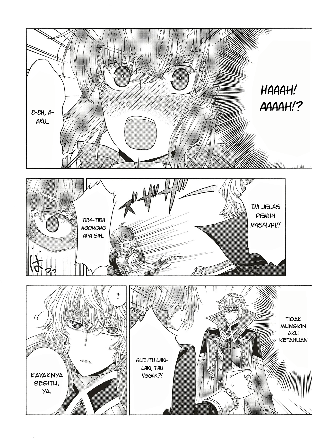Dansou no Hametsu Seijonanoni Kyuukoku Kishi ga Amayakashite kuru Chapter 2.1 - halaman 22