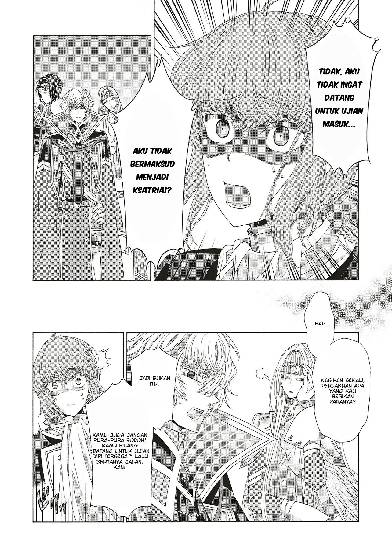 Dansou no Hametsu Seijonanoni Kyuukoku Kishi ga Amayakashite kuru Chapter 2.2 - halaman 5