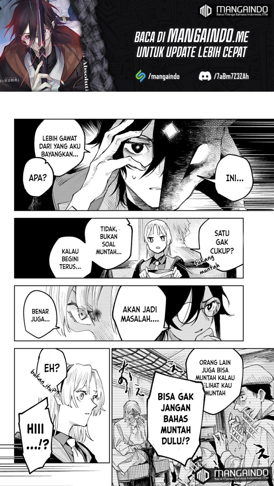 Danzai no Majutsugari Chapter 2.2 - halaman 2